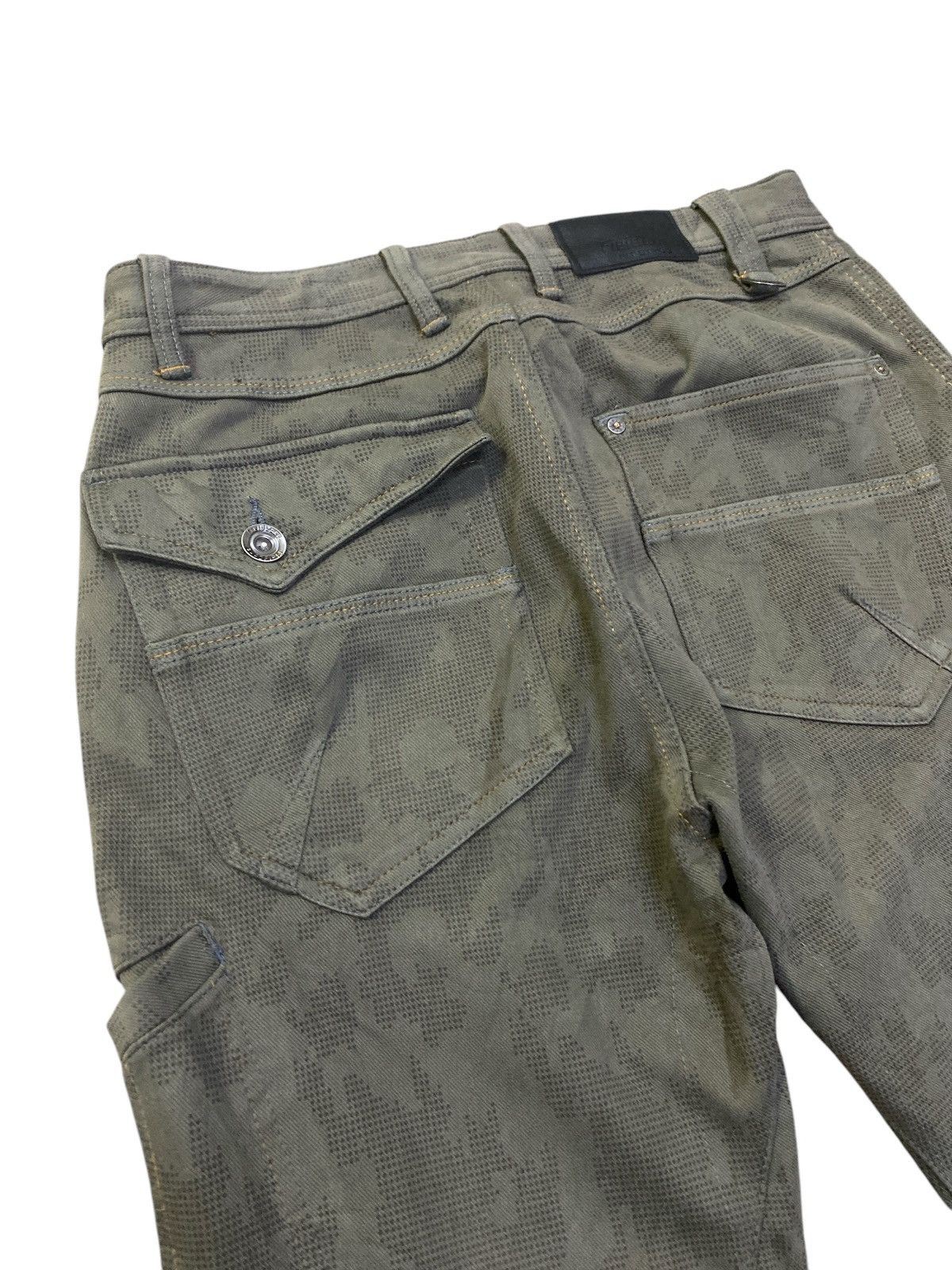 Japanese Brand Rare Field Core Curved Cargo Pants Size US 33 - 8 Thumbnail