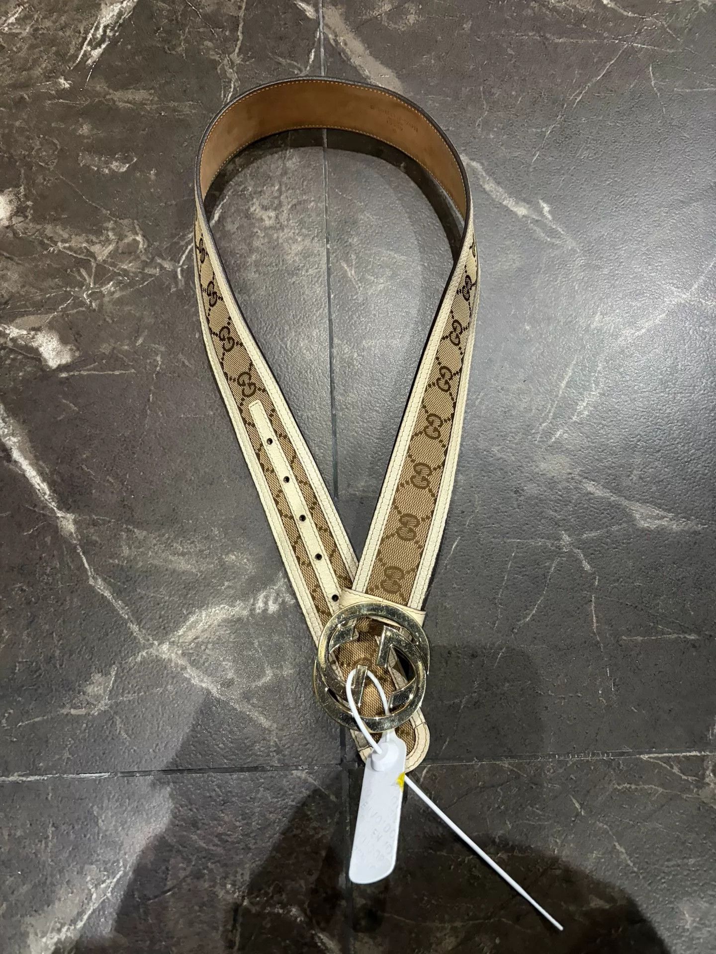 Gucci Gucci GG Classic Monogram Belt Size ONE SIZE - 1 Thumbnail