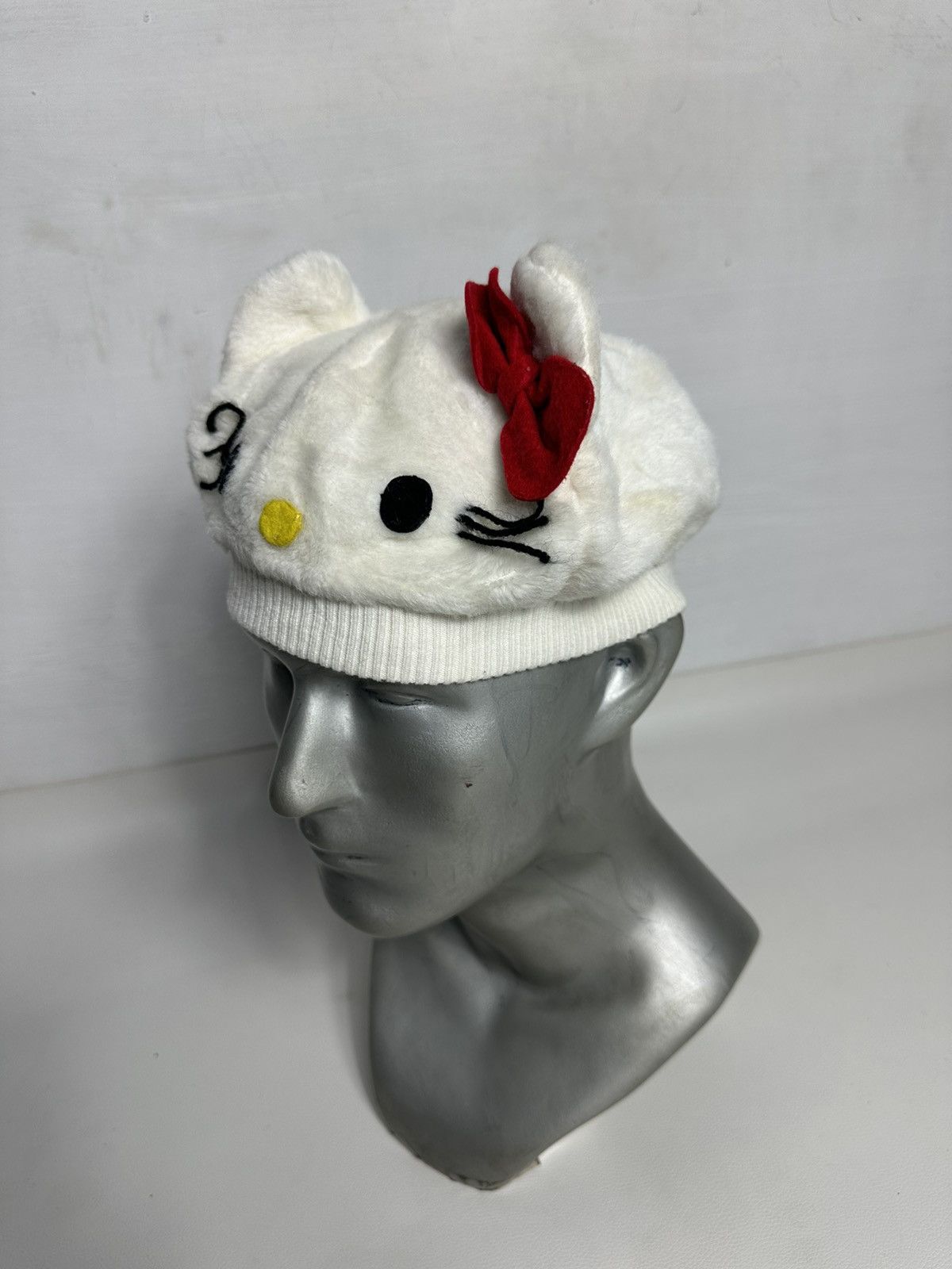 Cartoon Network × Vintage Cute Hello Kitty Bunny Horn Beret hats Size ONE SIZE - 4 Thumbnail
