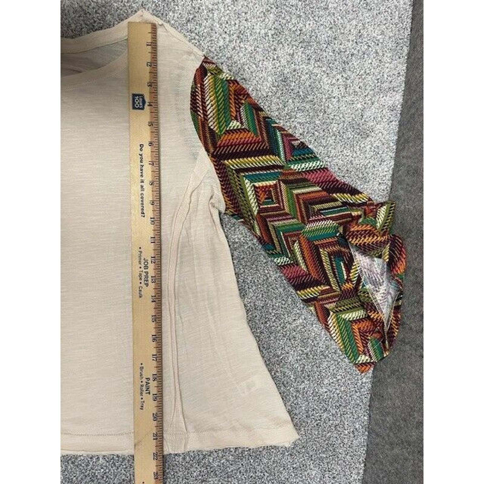 Other 90s Y2K Top Womens MBell Sleeves Southwestern Fairy Grunge Size M / US 6-8 / IT 42-44 - 4 Thumbnail