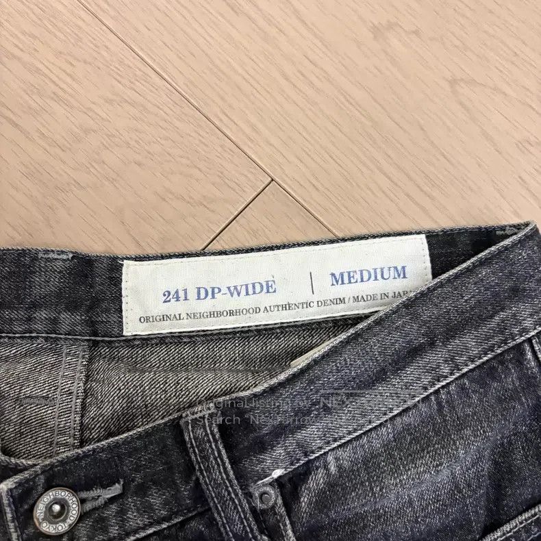 Neighborhood Neighborhood size M Black Washed Denim Jeans Size US 27 - 4 Thumbnail