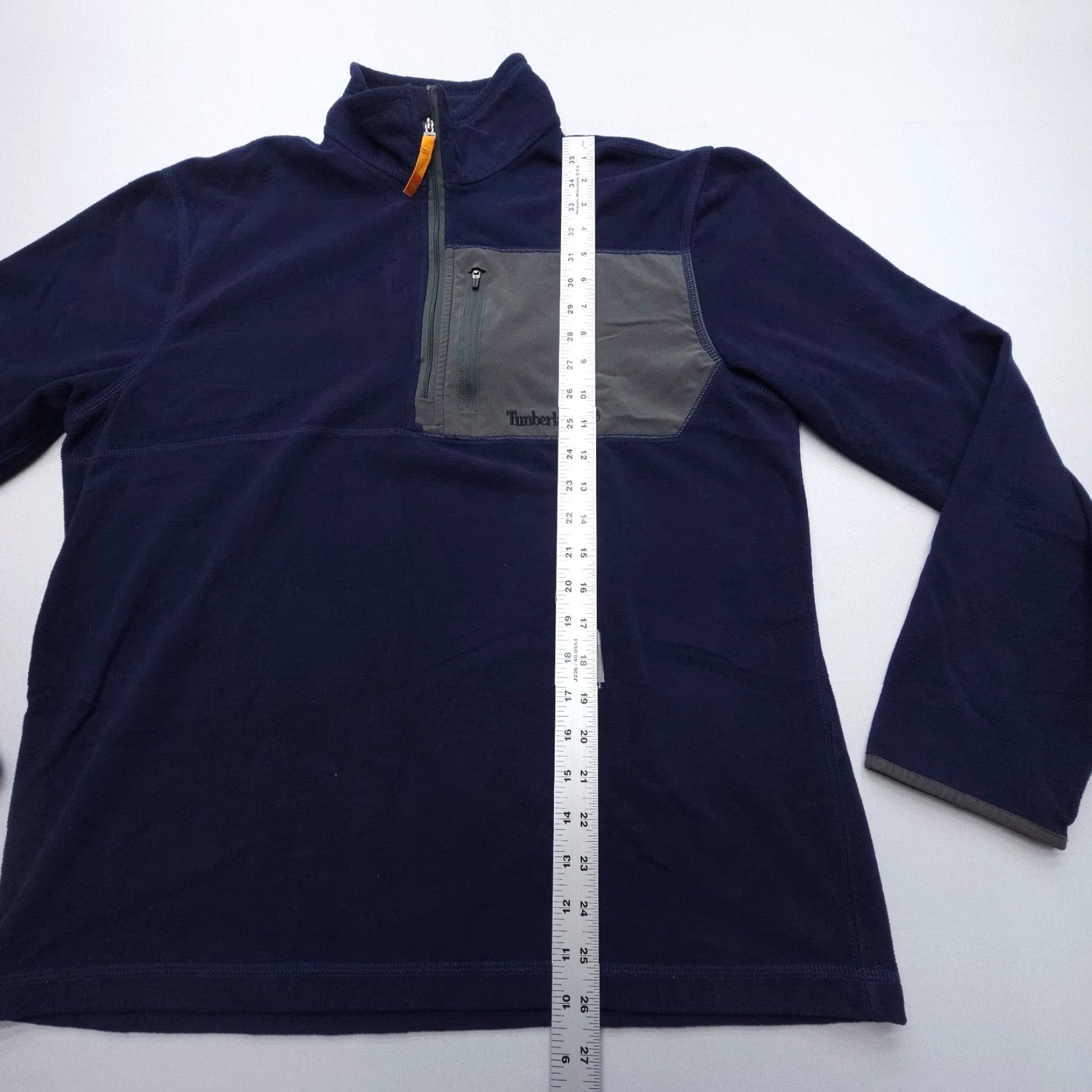 Timberland Timberland Hal f Zip Fleece Jacket Mens Large Dark Blue Hiking Travel Size US L / EU 52-54 / 3 - 5 Thumbnail