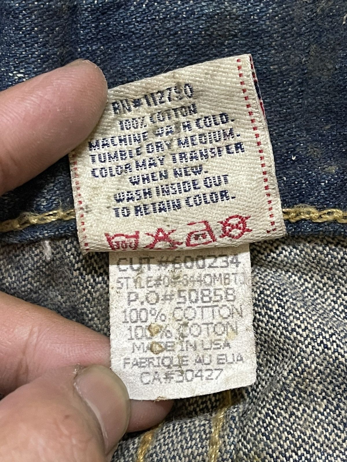 True Religion Vintage Usa True Religion Mud Wash Whiskers Bootcut Wide Leg Size US 31 - 12 Thumbnail
