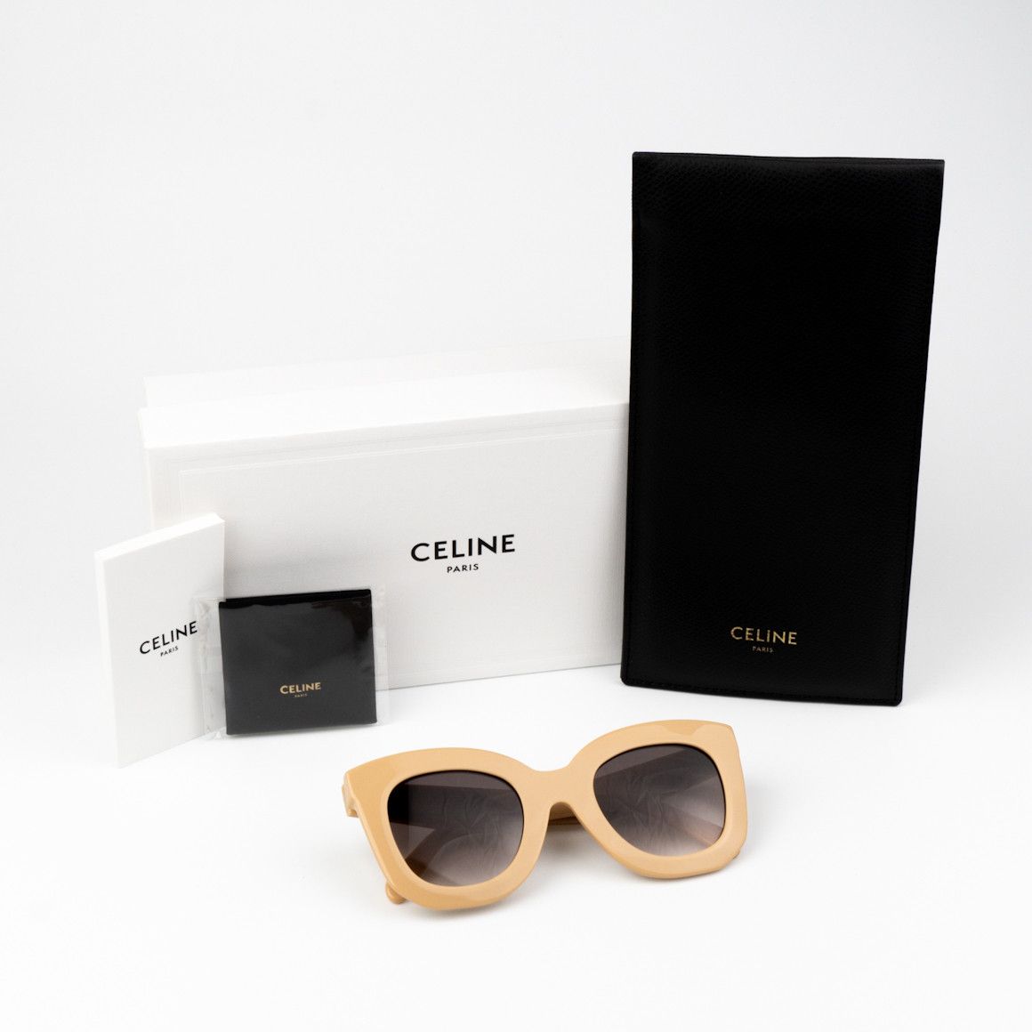 Celine NEW Celine CL4005FN 57Z Geometric Women Sunglasses Size ONE SIZE - 11 Thumbnail