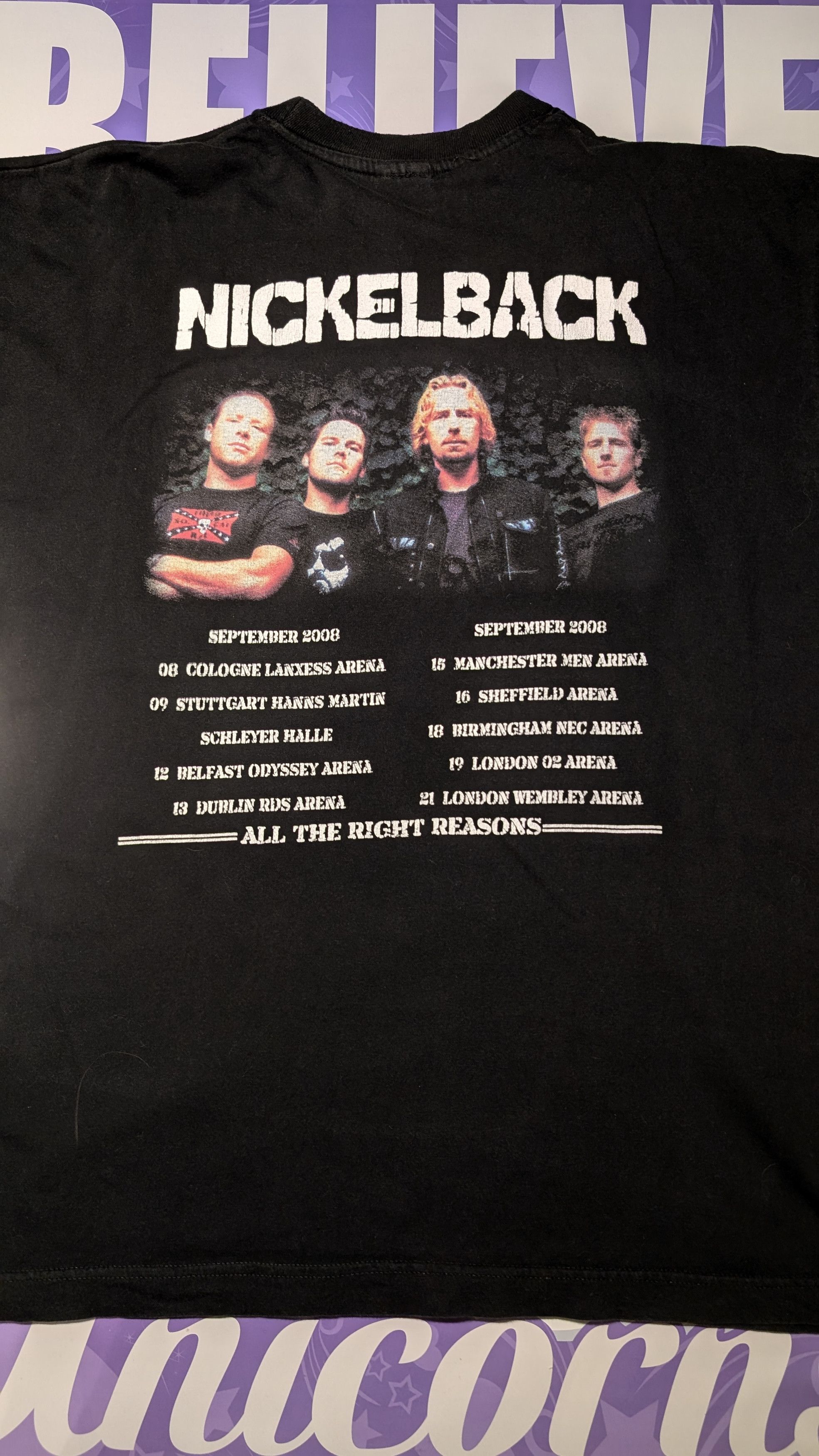 Vintage Vintage 00s Nickelback T-Shirt Size US L / EU 52-54 / 3 - 2 Thumbnail