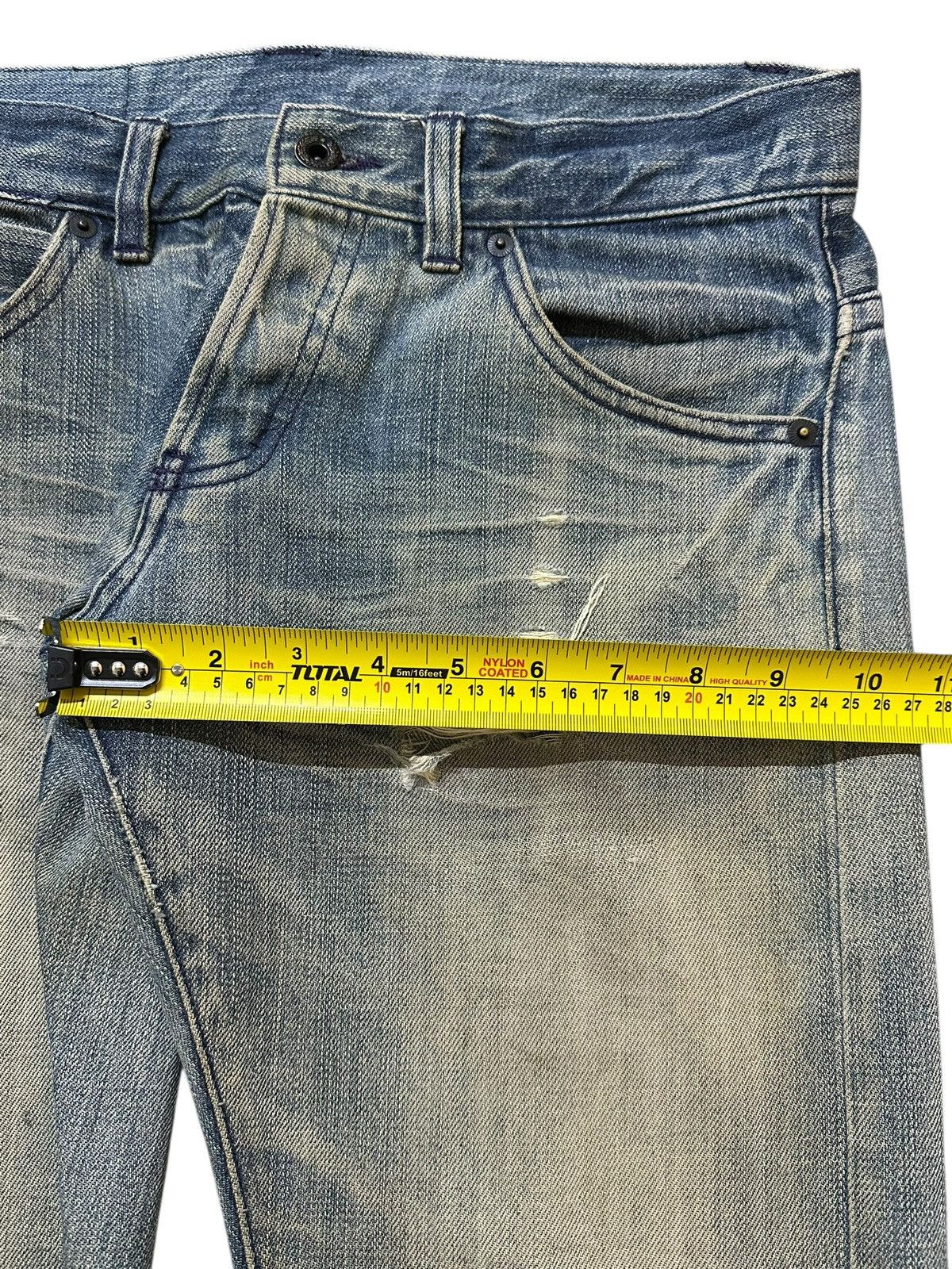 Beams Japan Vintage Japanese Beams Mud Wash Faded Style Jeans Size US 32 / EU 48 - 15 Thumbnail