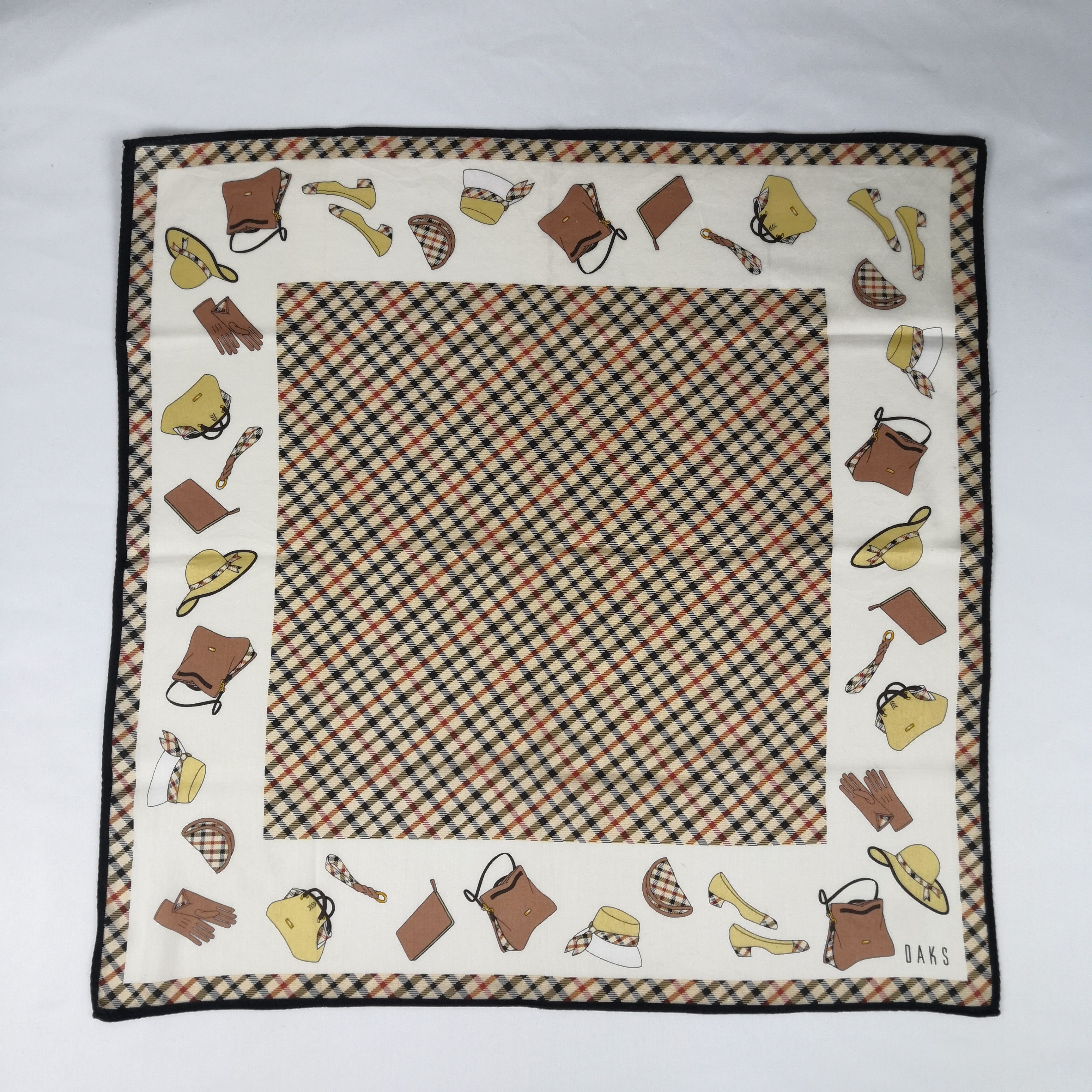 DAKS Vintage DAKS London Handkerchief Neckerchief Bandana Size ONE SIZE - 1 Thumbnail