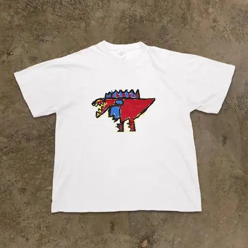 VIBE Street washed retro dinosaur print t-shirt Size US M / EU 48-50 / 2 - 1 Preview