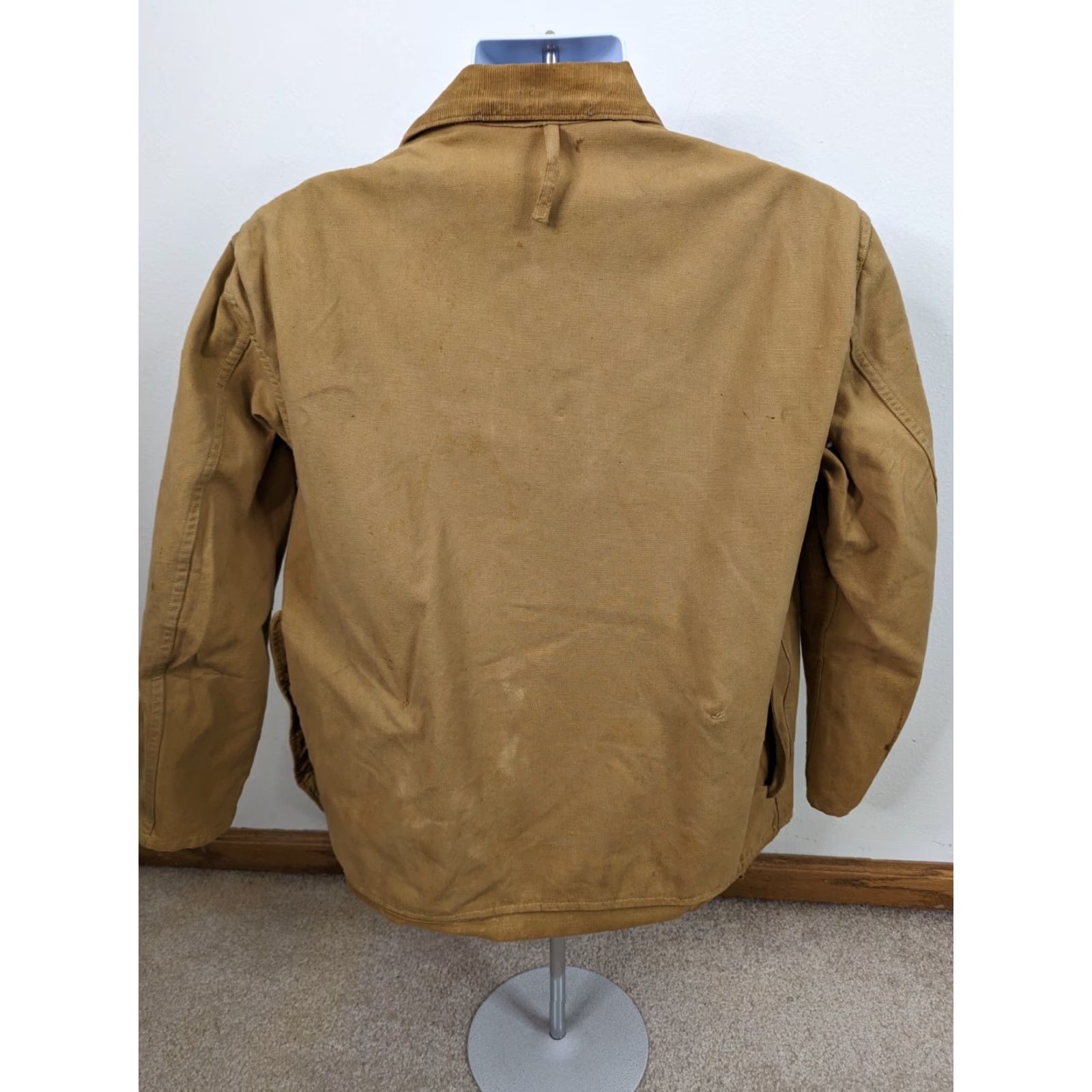 Vintage VINTAGE Canvas Sportsman Red Head Blue Bill Jacket Hunting Coat Tan Brown Large Size US L / EU 52-54 / 3 - 2 Thumbnail