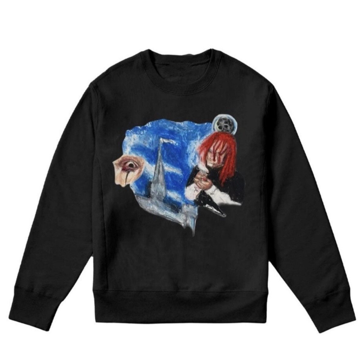 Revenge Revenge Crayon Trippie Redd Crewneck Sweatshirt Size US L / EU 52-54 / 3 - 2 Thumbnail