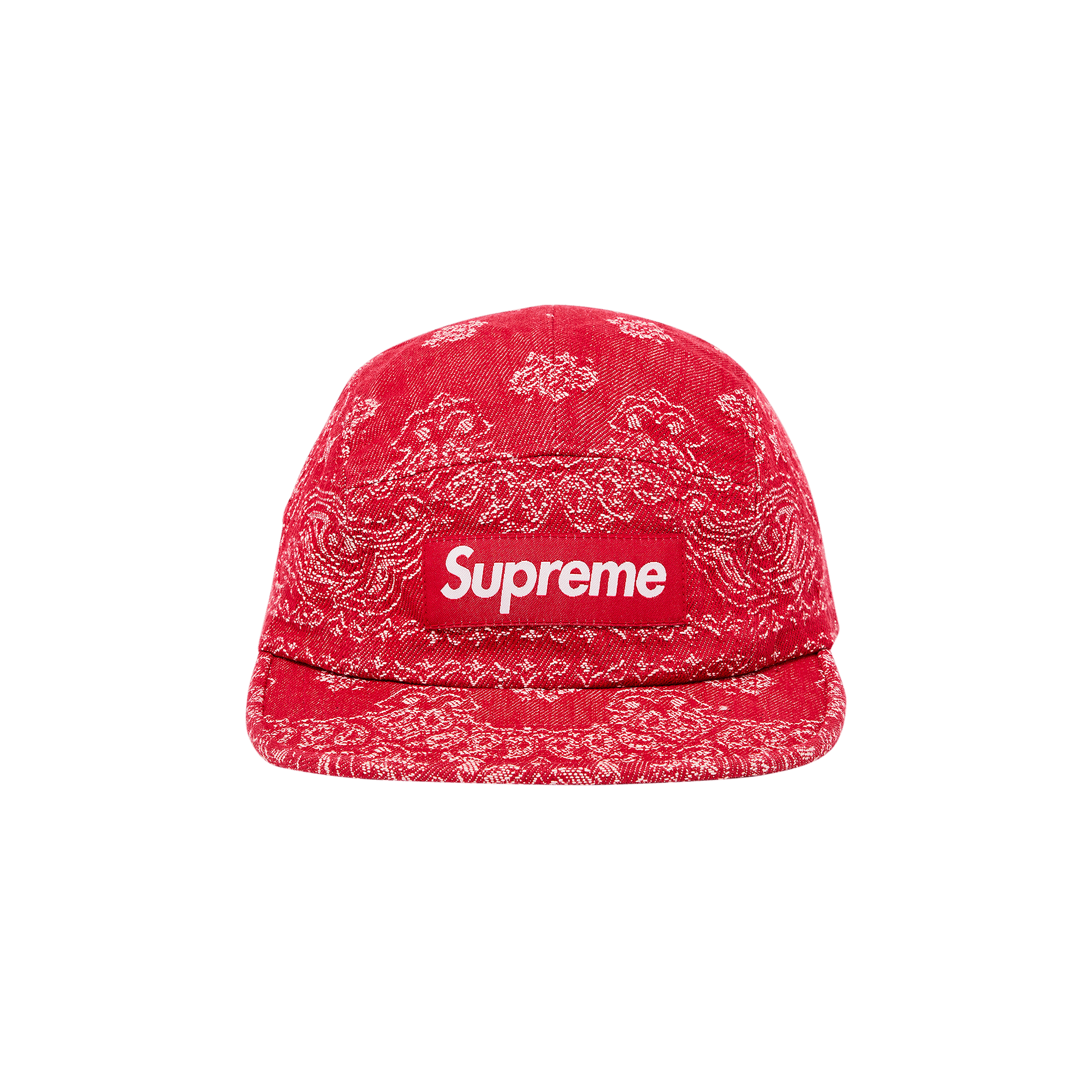 未使用 Supreme Bandana Camp Cap レッド 21ss supreme Bandana Camp Cap 未使用 Supreme Bandana Camp Cap レッド 21ss