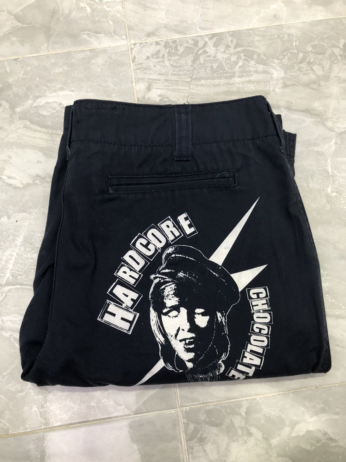 Japanese Brand Hardcore Chocolate Graphic Shorts –Japan Street Cult Classic Size US 30 / EU 46 - 11 Thumbnail