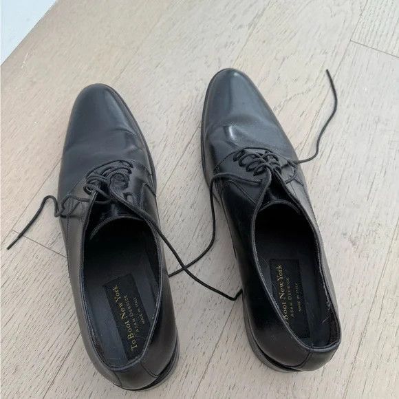 To Boot New York To Boot New York Adam Derrick Black Oxford Shoes Size US 13 / EU 46 - 5 Thumbnail