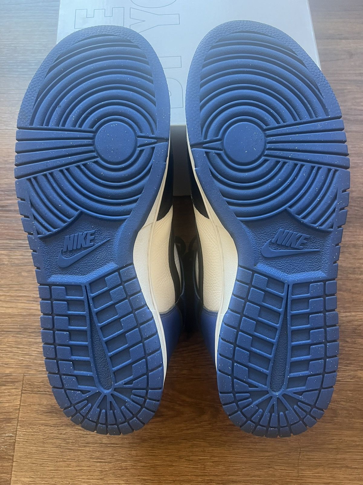 Nike Nike By You Dunk High Inspired by Fragment Jordan 1. Size US 10.5 / EU 43-44 - 3 Thumbnail