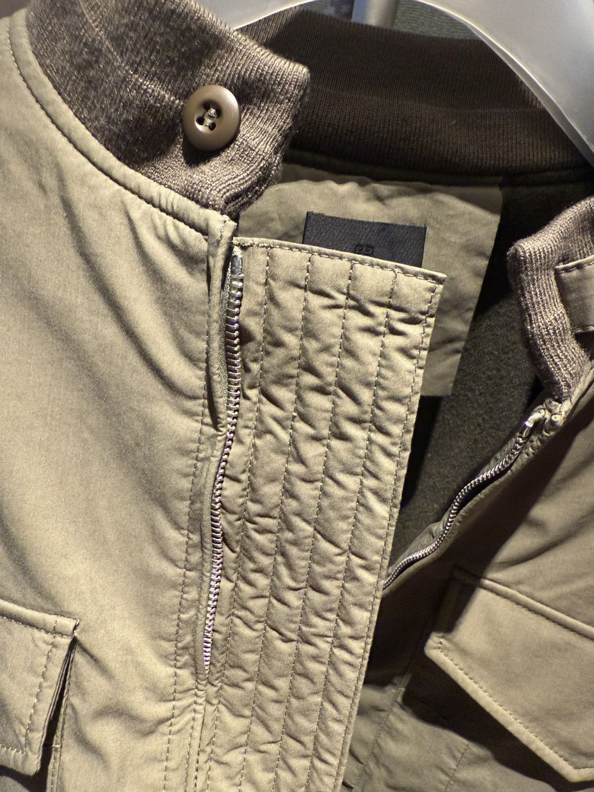 Givenchy olive green military bomber jacket size 48 Size US M / EU 48-50 / 2 - 14 Thumbnail