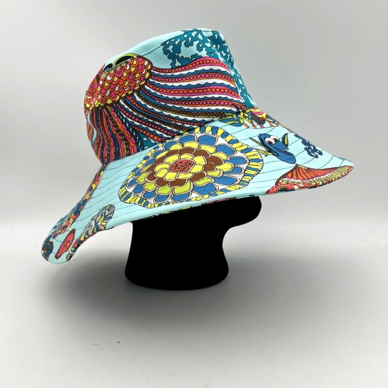 Trina Turk Trina Turk Disney Finding Dory Nemo Sun Hat Wide Brim Beach Vacation Size ONE SIZE - 2 Thumbnail