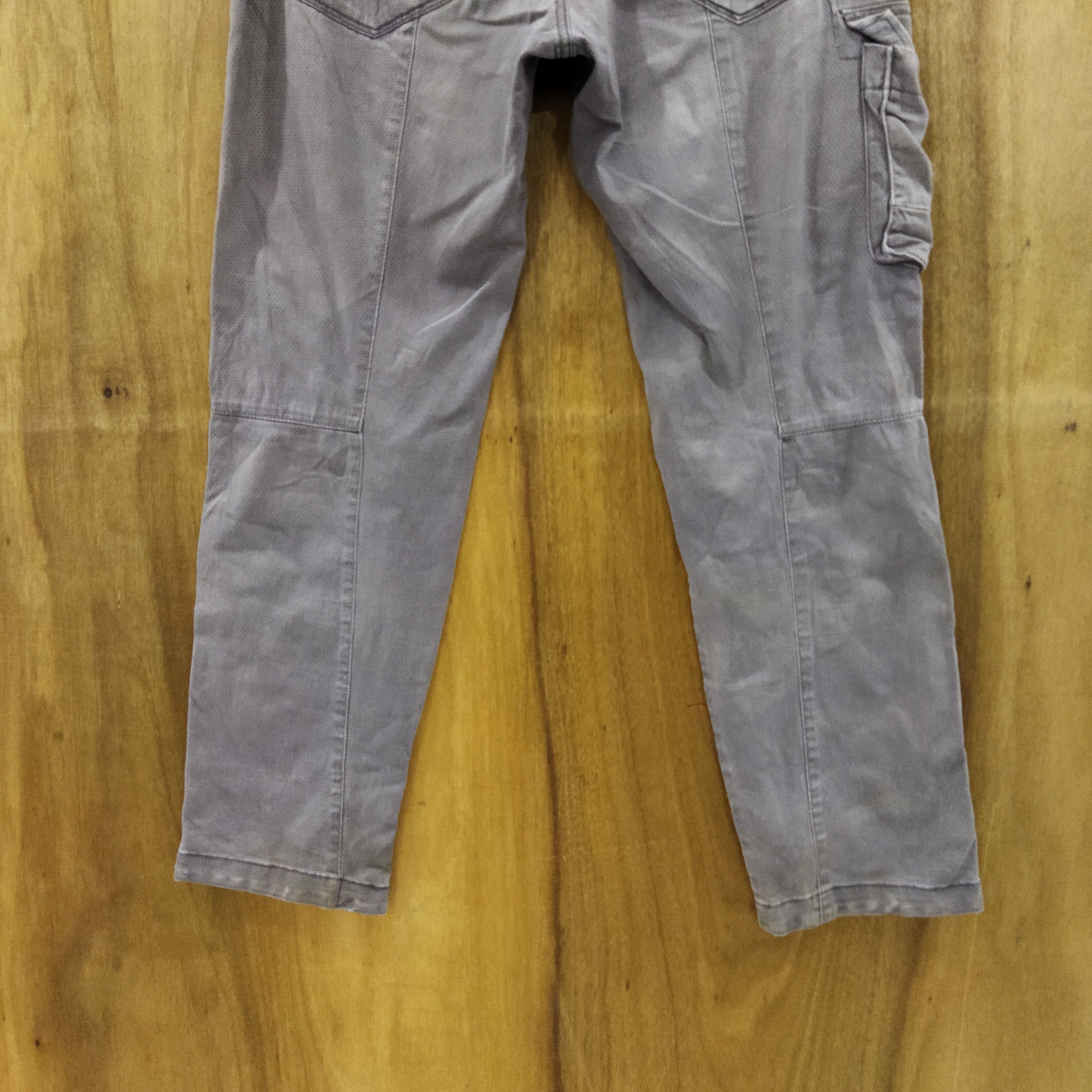 Japanese Brand IZ FADED BROWN CARGO PANTS Size US 32 / EU 48 - 9 Thumbnail