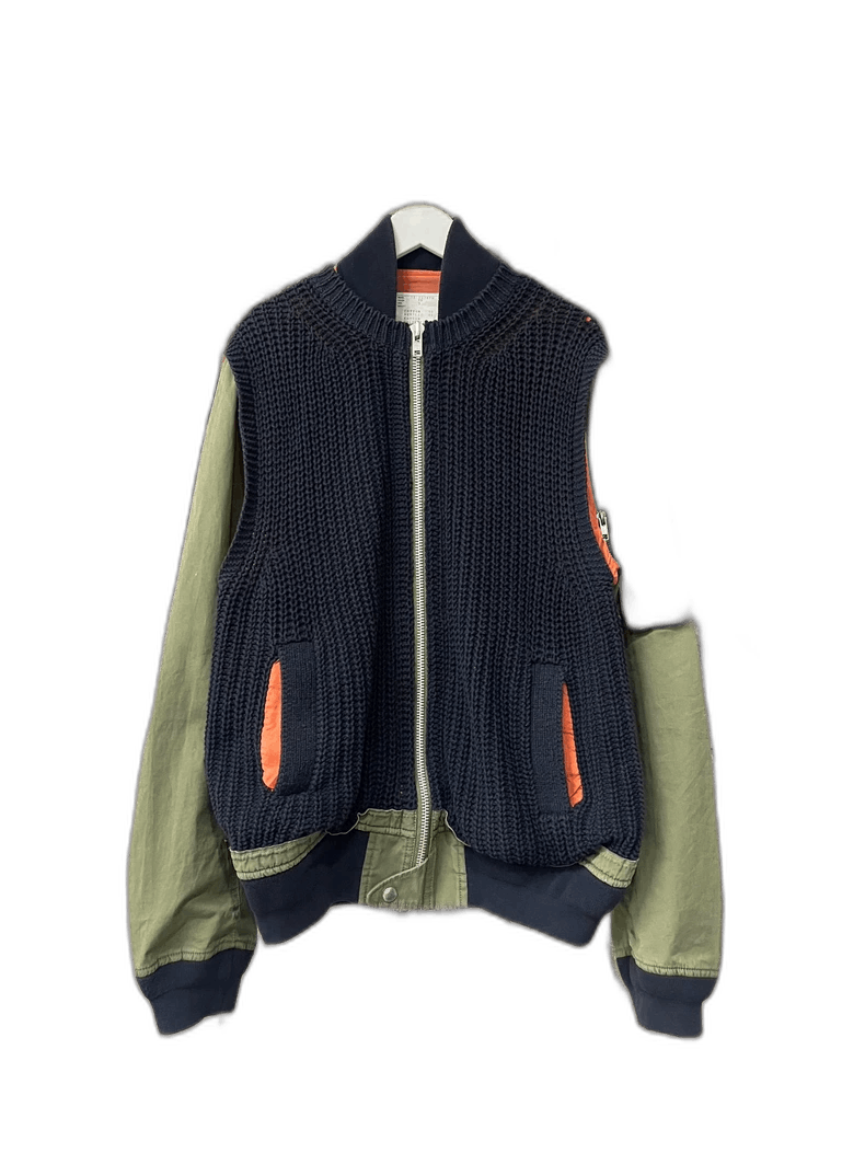 Sacai Sacai Patchwork Jacket Coat-2506 | Grailed