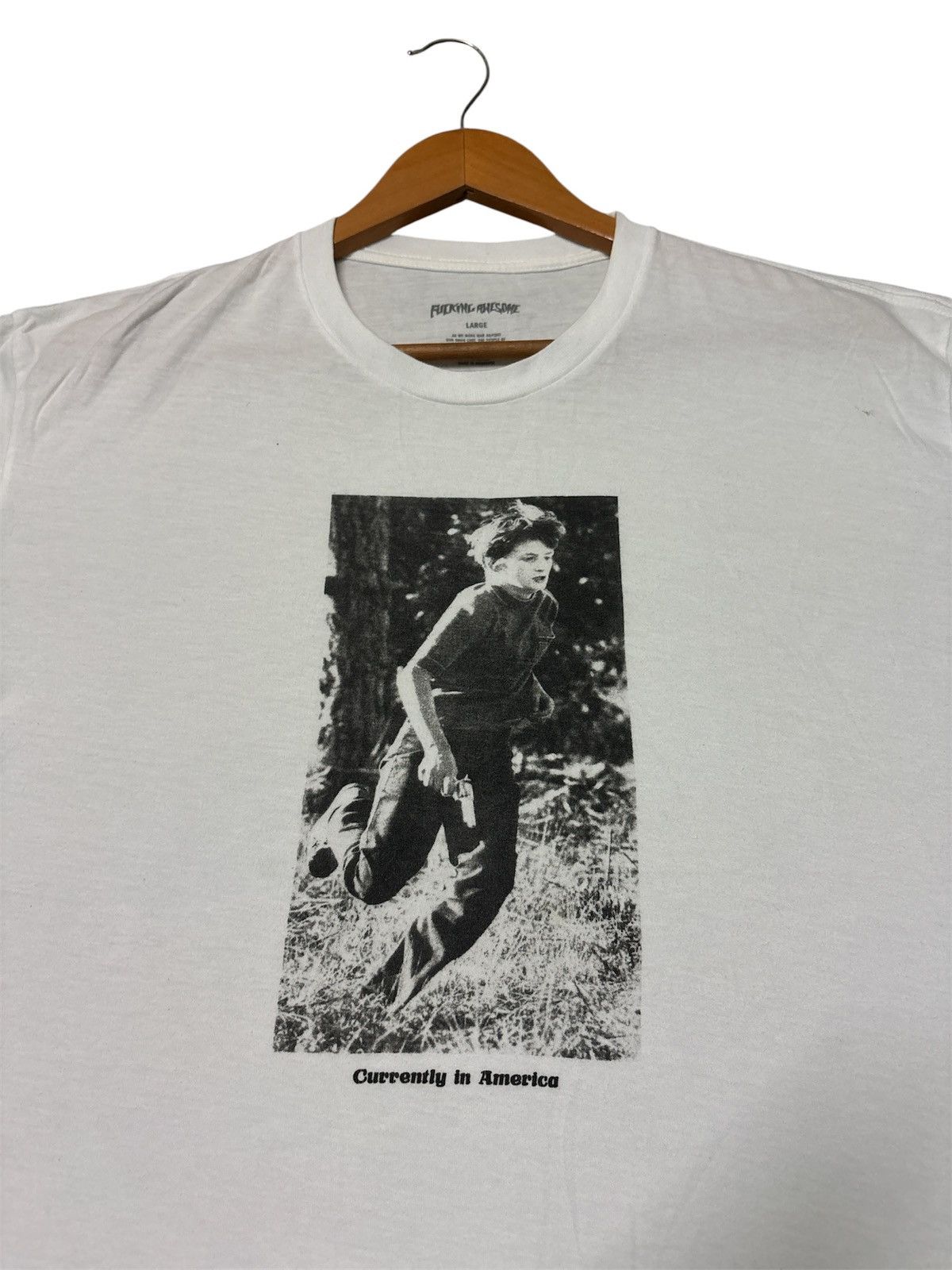 Fucking Awesome 💥RARE💥FUCKING AWESOME CURRENTLY IN AMERICA TSHIRT TEE🔥 Size US L / EU 52-54 / 3 - 5 Thumbnail