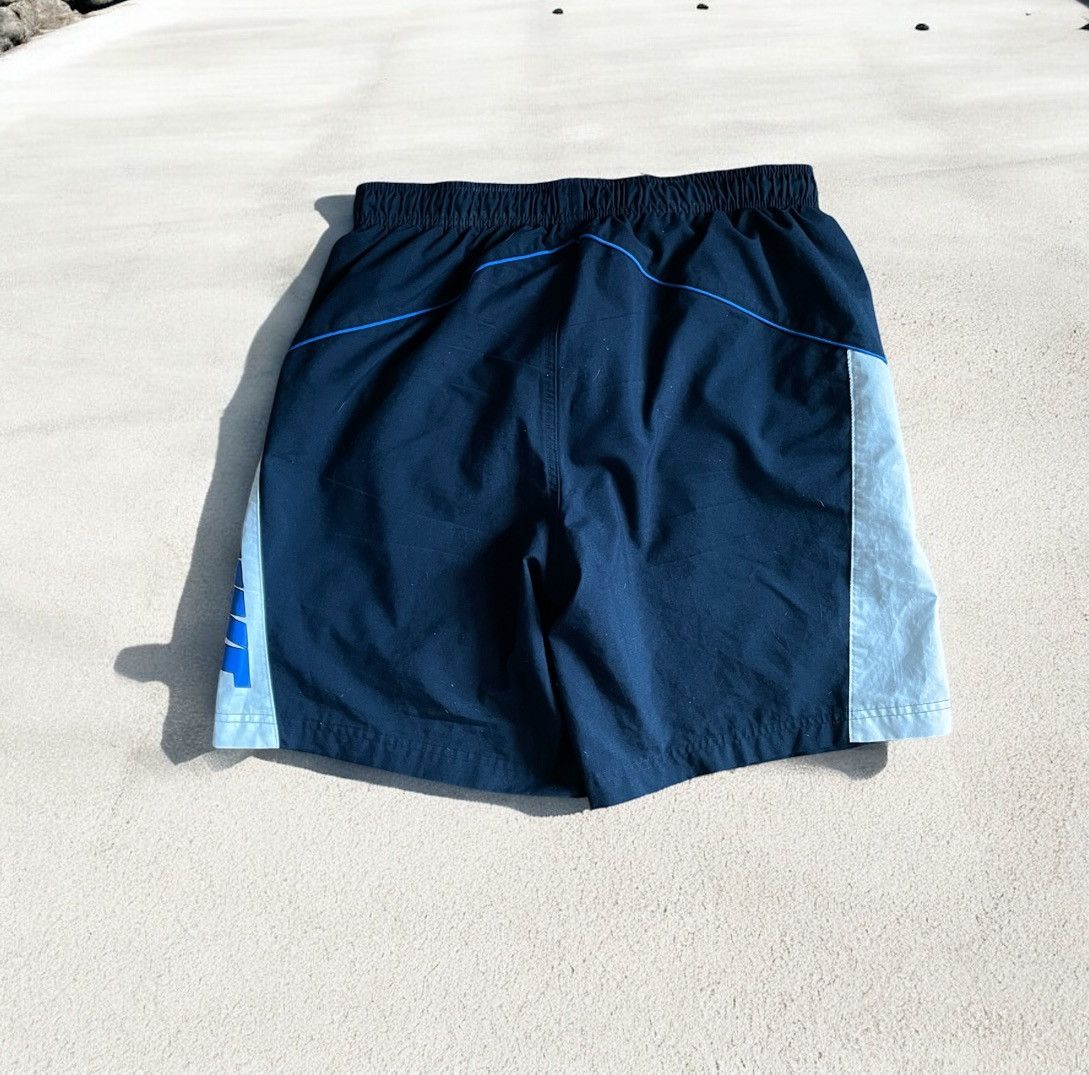 Nike × Vintage Nike vintage shorts athletic M blue logo Size US 32 / EU 48 - 3 Thumbnail