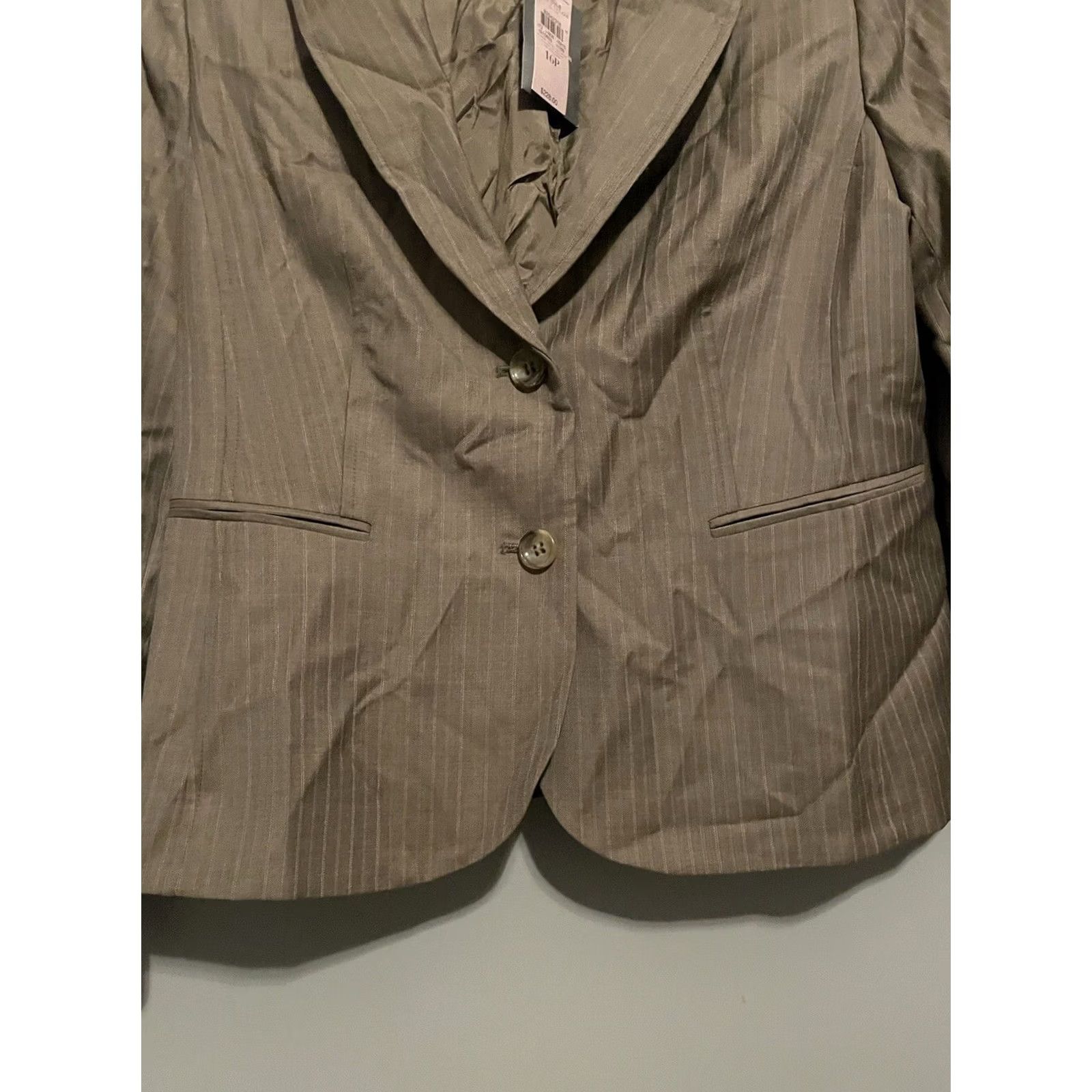 Ann Taylor VINTAGE Ann Taylor Blazer Shirt? Size XXL / US 16-18 / IT 52-54 - 2 Thumbnail