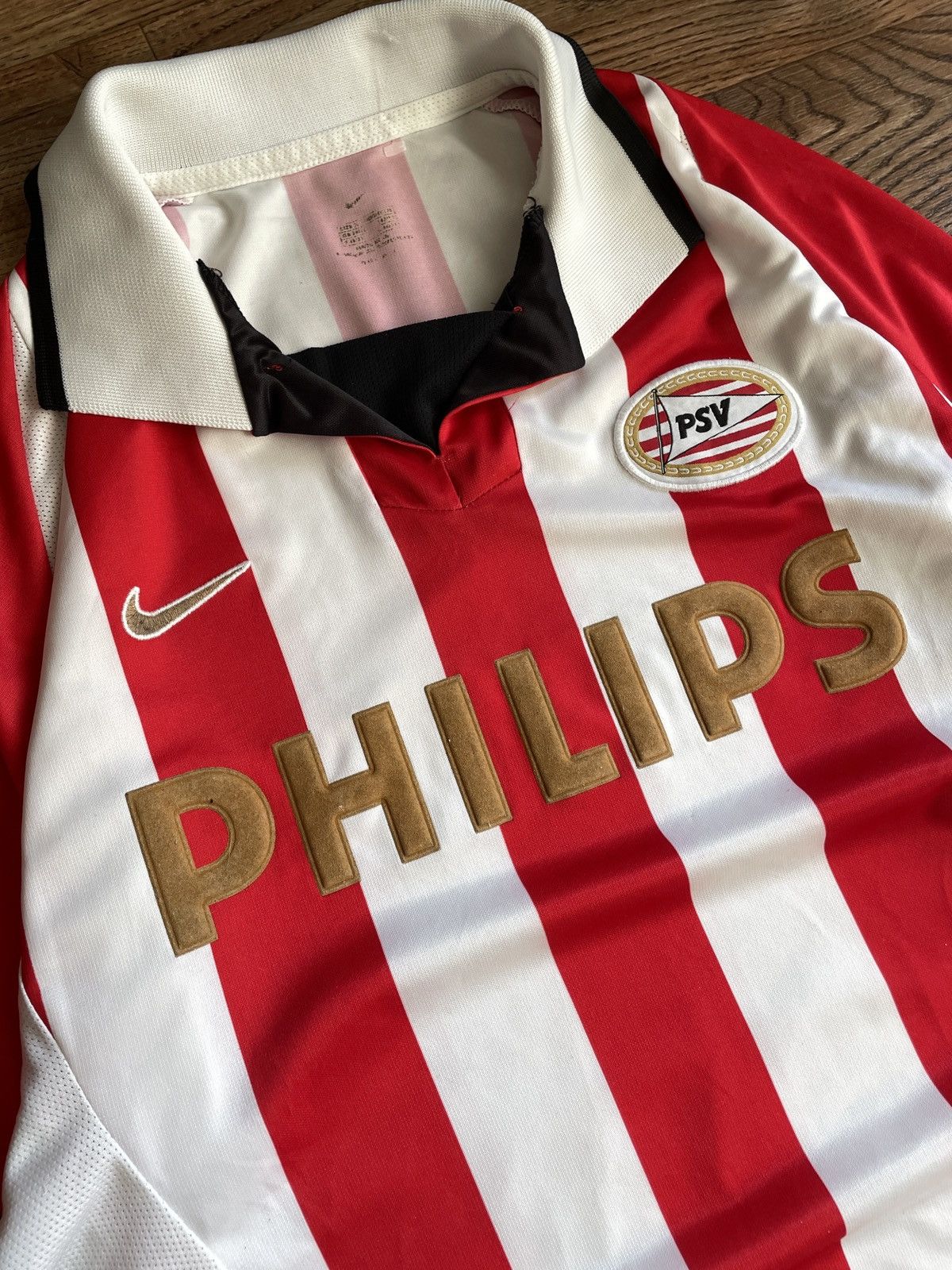 Nike × Vintage Jersey Nike PSV Vintage Streetwear Outdoor Drip 90s Y2K Size US XL / EU 56 / 4 - 5 Thumbnail