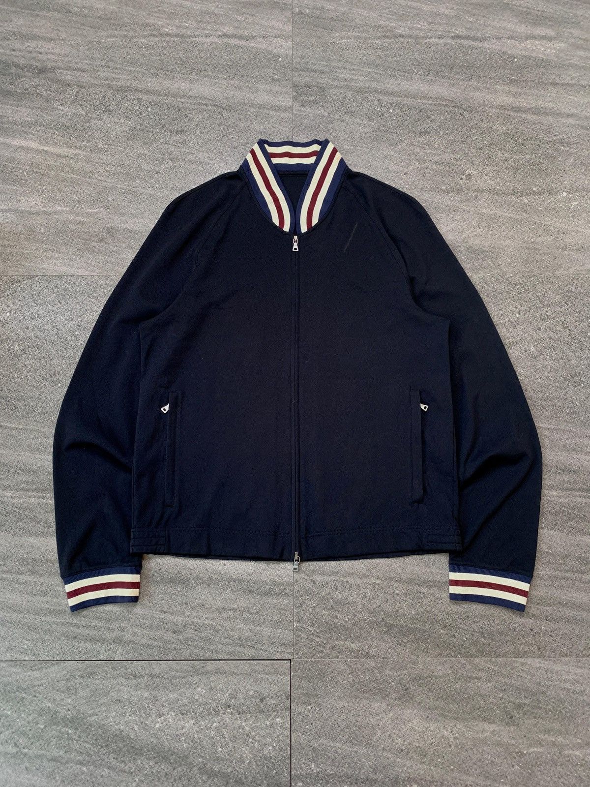 Prada FREE TAX! 2000s Light Varsity Jacket Size US M / EU 48-50 / 2 - 1 Thumbnail