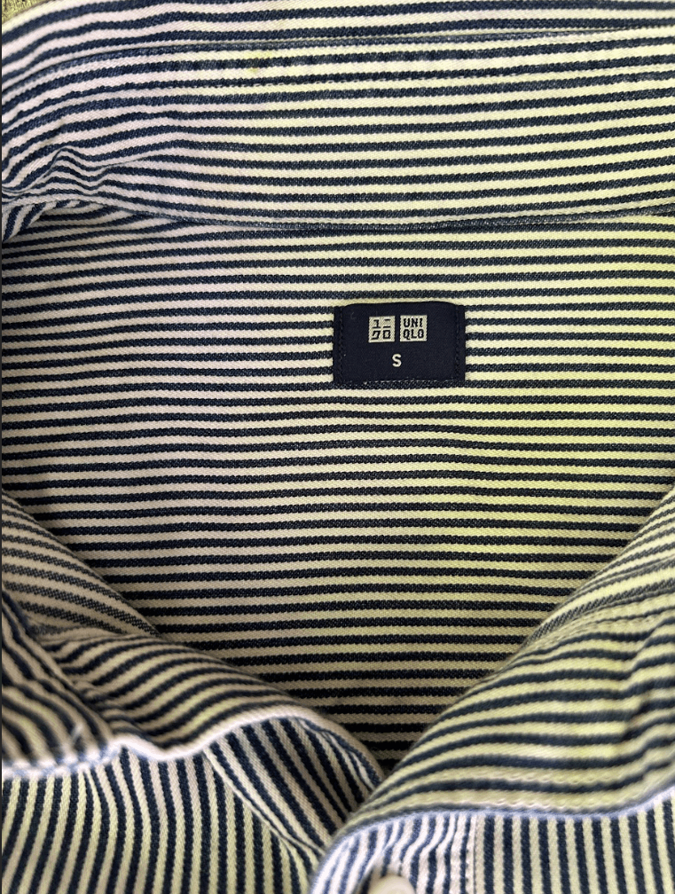 Uniqlo Wrangler Shirt Blue & White Uniqlo Size US S / EU 44-46 / 1 - 3 Thumbnail