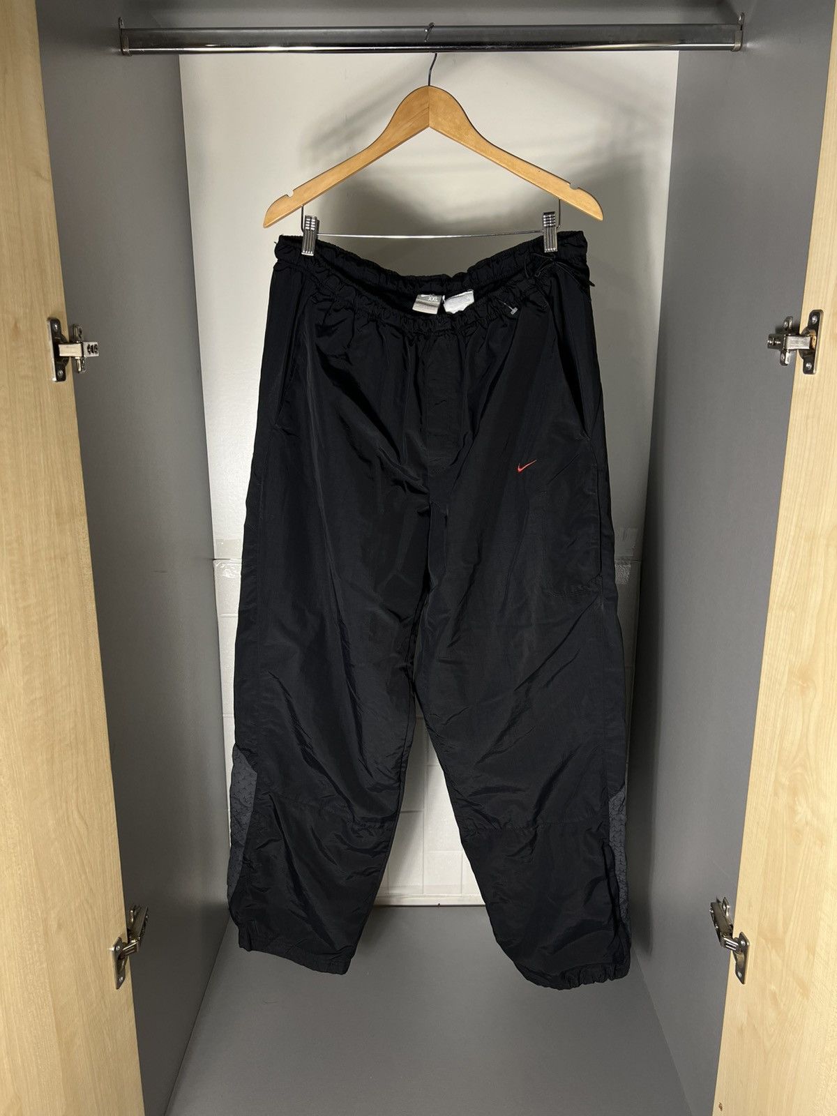 Nike VINTAGE NIKE RETRO SWEATPANTS MULTIPICKET DRILL SWOOSH JAPAN STYLE Y2K 90s Size US 36 / EU 52 - 10 Thumbnail