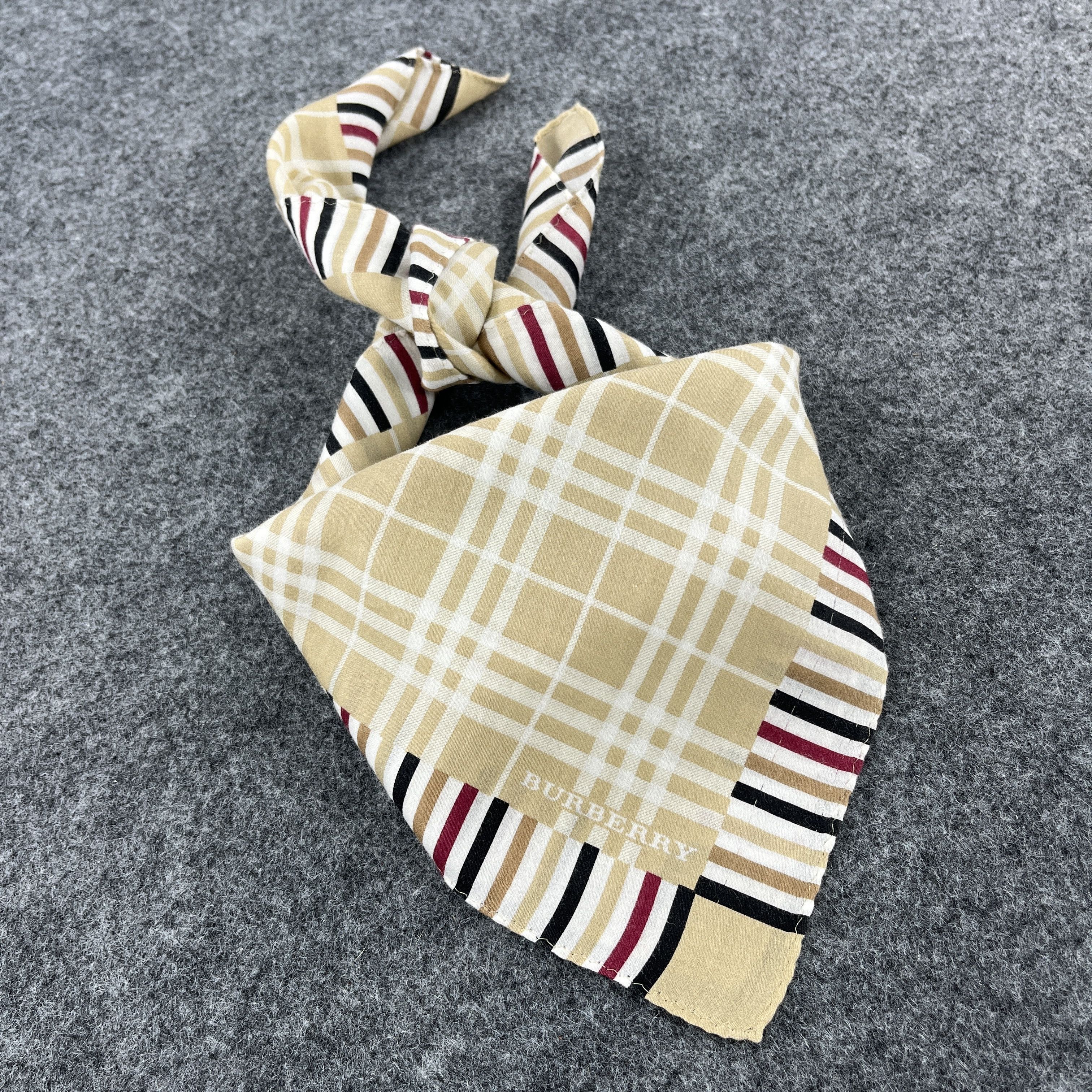 Burberry Burberry Handkerchief / Bandana / Neckerchief B015 Size ONE SIZE - 9 Thumbnail