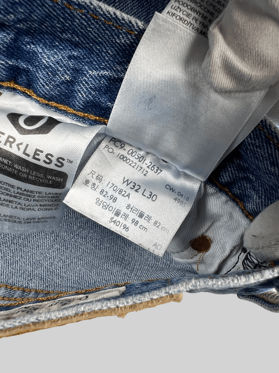 Levi's Levi's 501 W32 L30 Denim Jeans Size US 32 / EU 48 - 7 Thumbnail