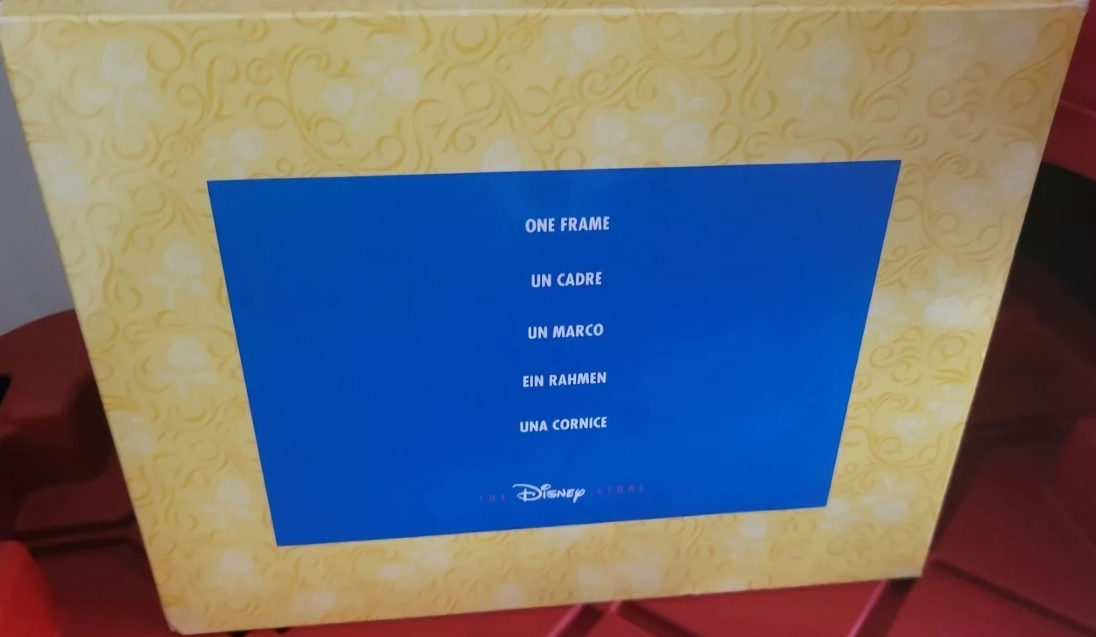 Disney NIB Vintage Disney's Beauty and the Beast Picture Frame Size ONE SIZE - 3 Thumbnail