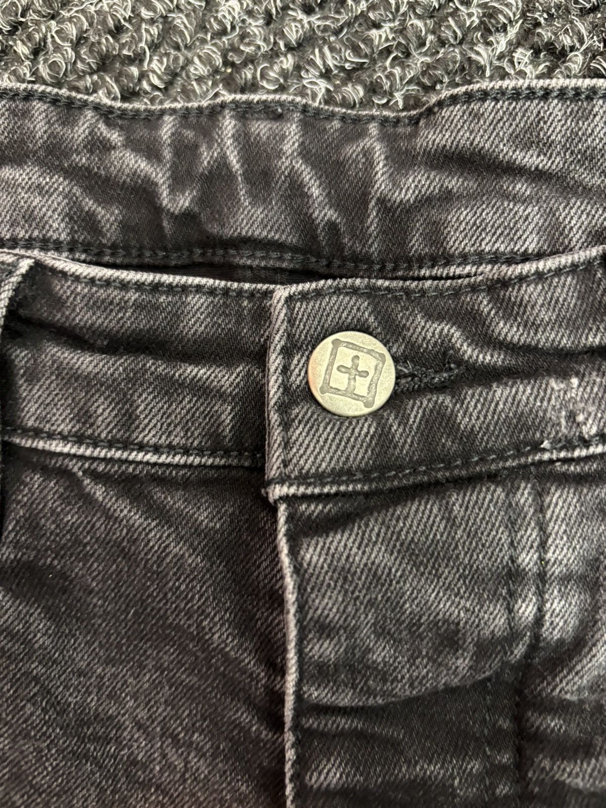 Ksubi Ksubi Distressed Jeans Black Size US 32 / EU 48 - 5 Thumbnail