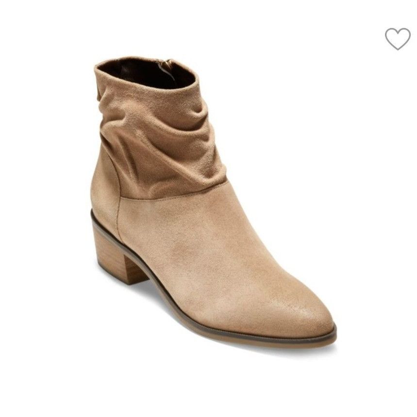 Cole Haan COLE HAAN / Mapl WRE / Water Resistant / Suede / Booties / W Size US 9 / IT 39 - 1 Thumbnail