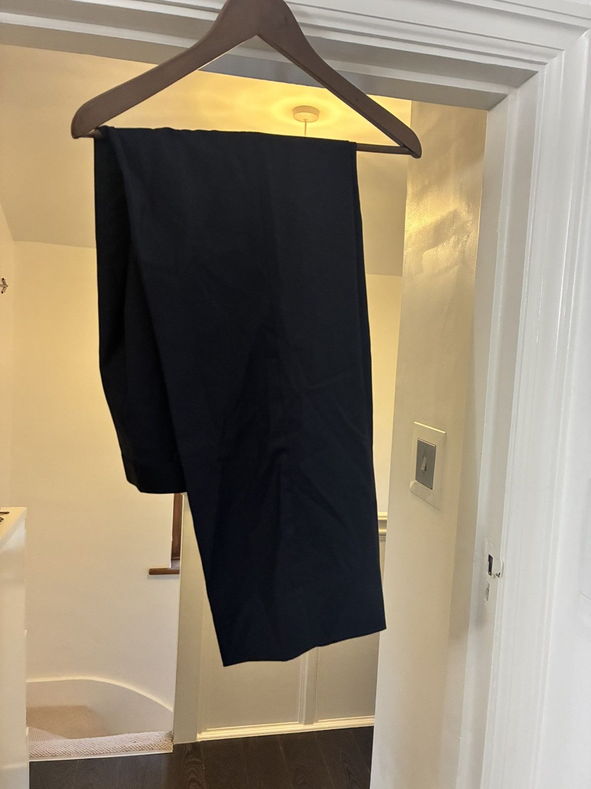 Isaia Isaia navy wool trousers w34 Size US 34 / EU 50 - 2 Thumbnail