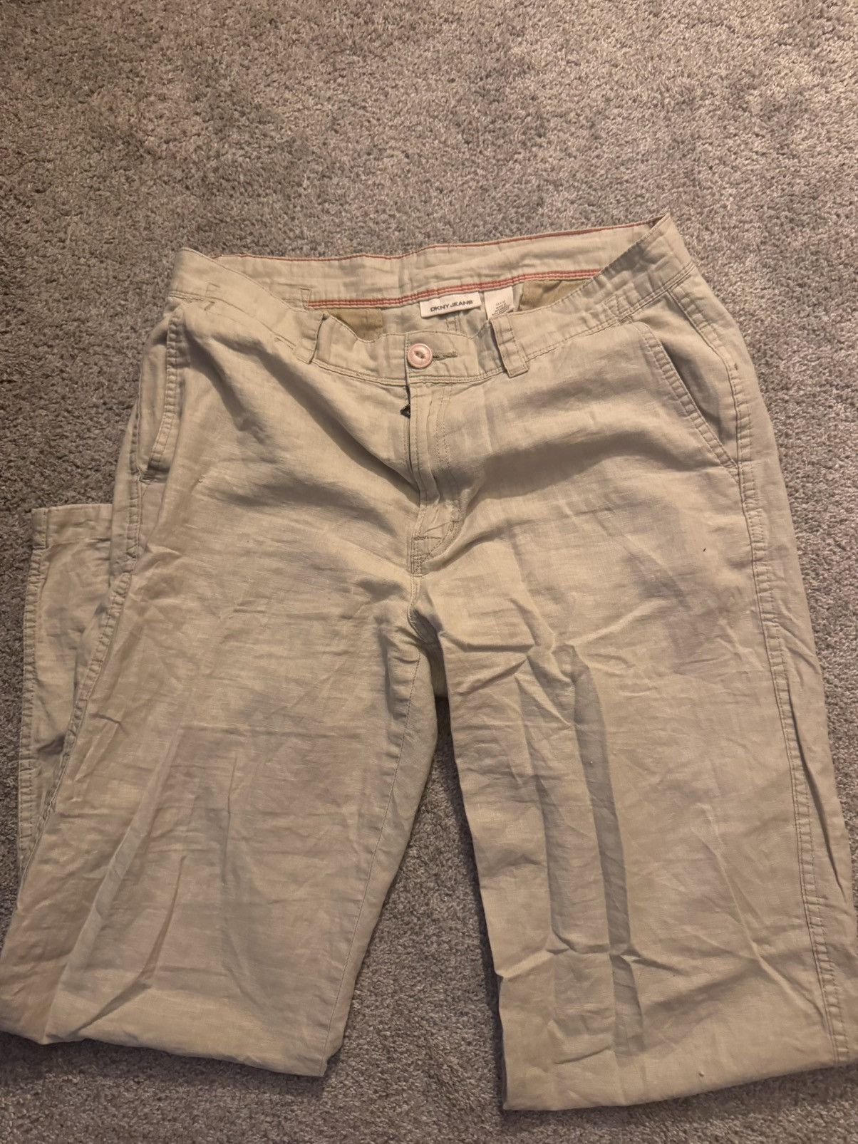 DKNY DKNY jeans Linen like pants Size US 33 - 1 Thumbnail