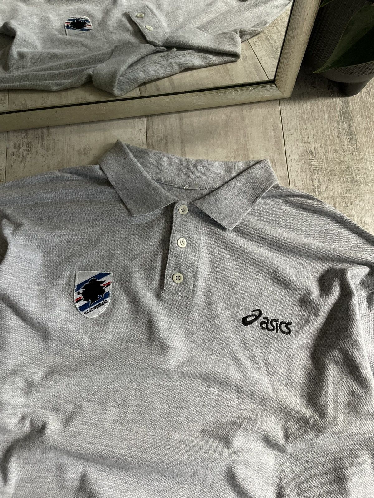 Asics Vintage Asics Sampdoria 1995/1996 Long Sleeve Football RARE Size US M / EU 48-50 / 2 - 2 Thumbnail