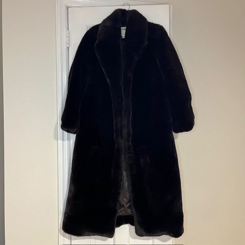 L'AGENCE L’Agence Faux Fur Lizbeth Coat - size 6 Size M / US 6-8 / IT 42-44 - 4 Thumbnail