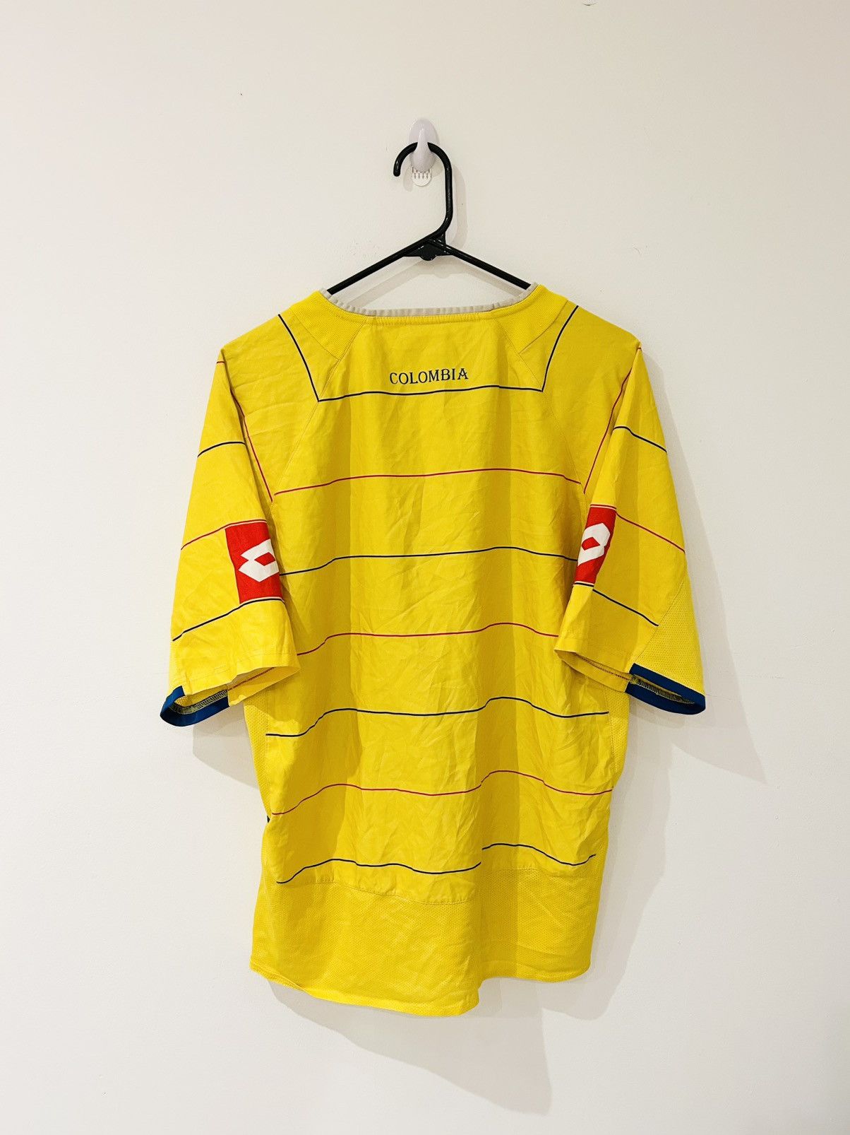 Lotto Sport Colombia 2004 home jersey Size US M / EU 48-50 / 2 - 2 Thumbnail