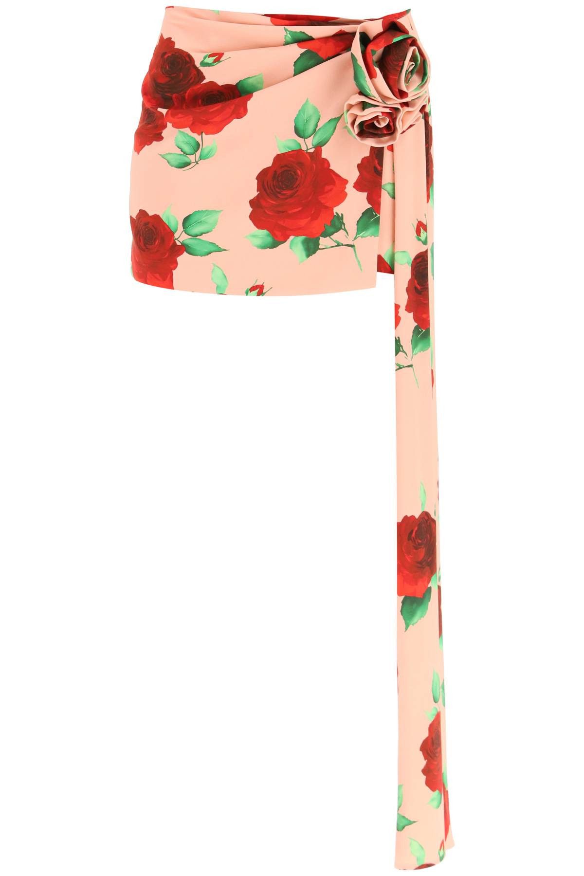 image of Magda Butrym Printed Jersey Mini Skirt in Mixed Colours, Women's (Size Medium)
