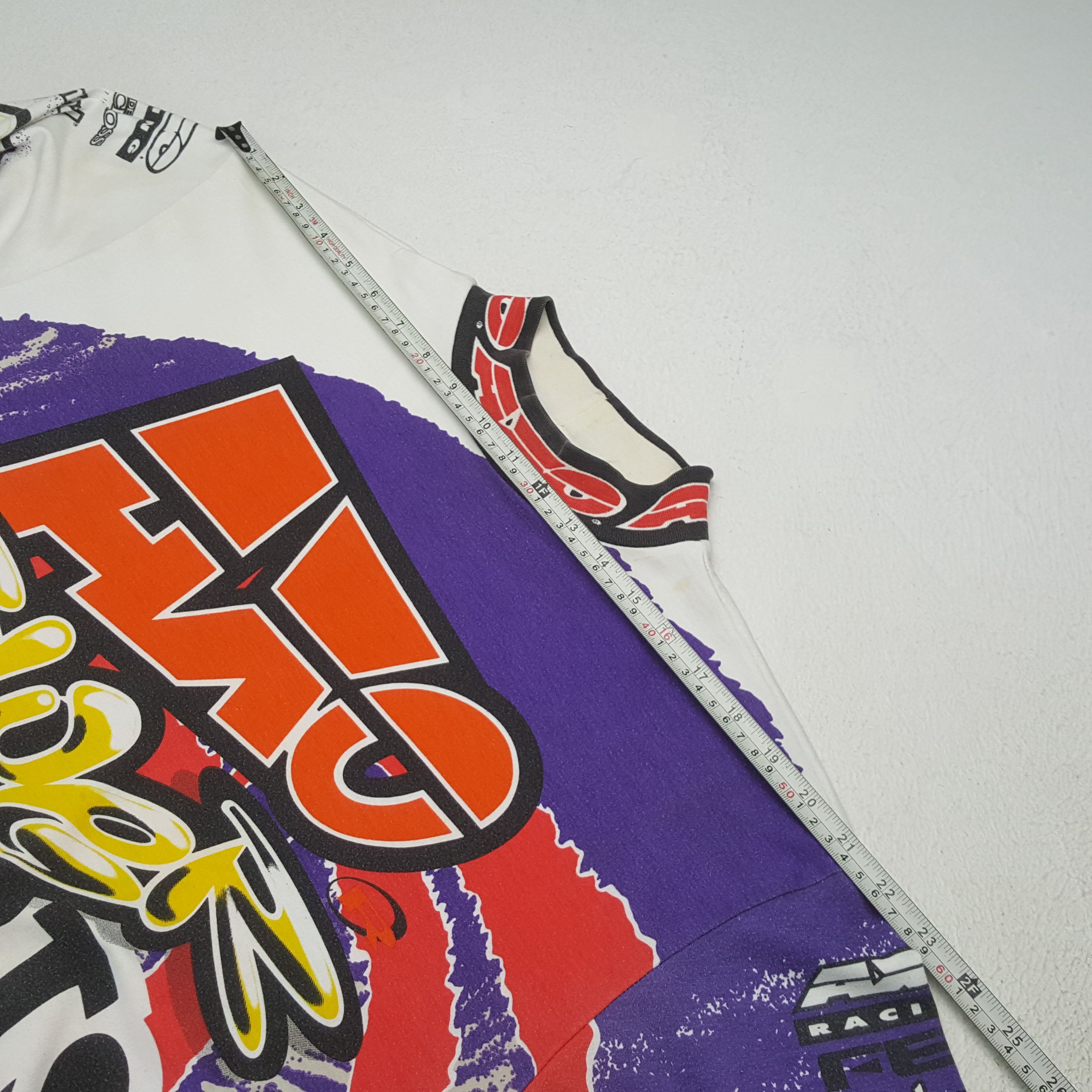 Vintage AXO POWER SPORTS Motocross Racing Style Tshirt C276N78 Size US L / EU 52-54 / 3 - 6 Thumbnail