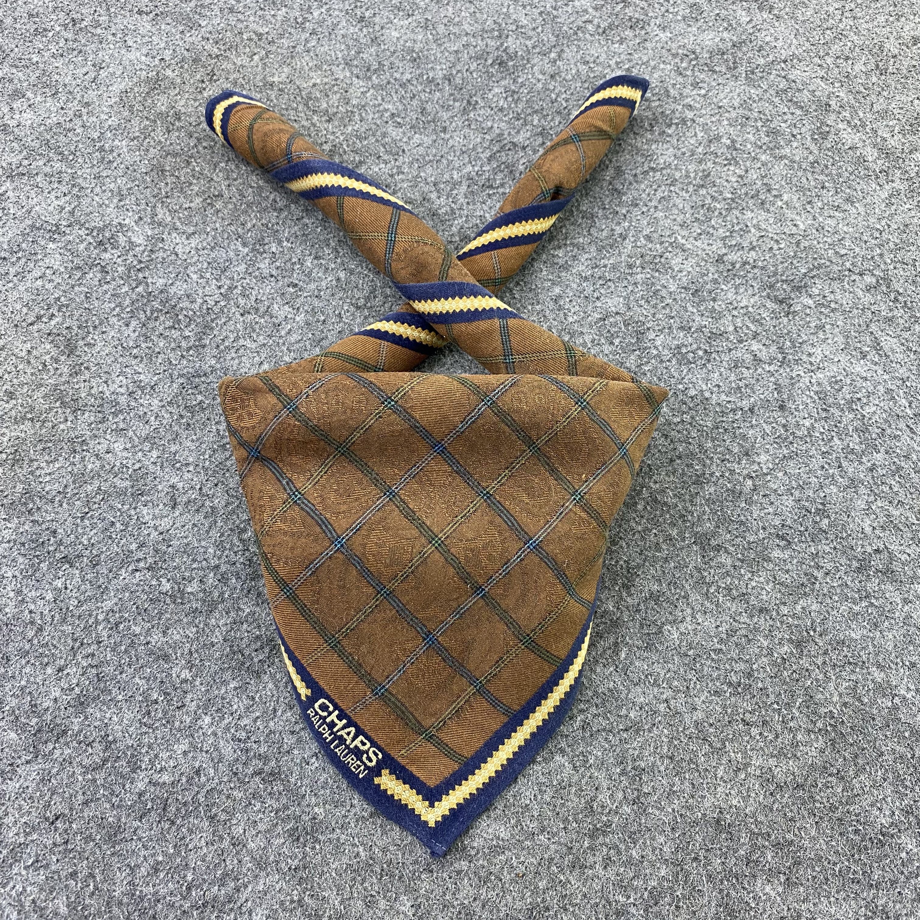 Chaps Ralph Lauren Chaps Ralph Lauren Handkerchief Neckerchief Bandana-B1607 Size ONE SIZE - 2 Thumbnail