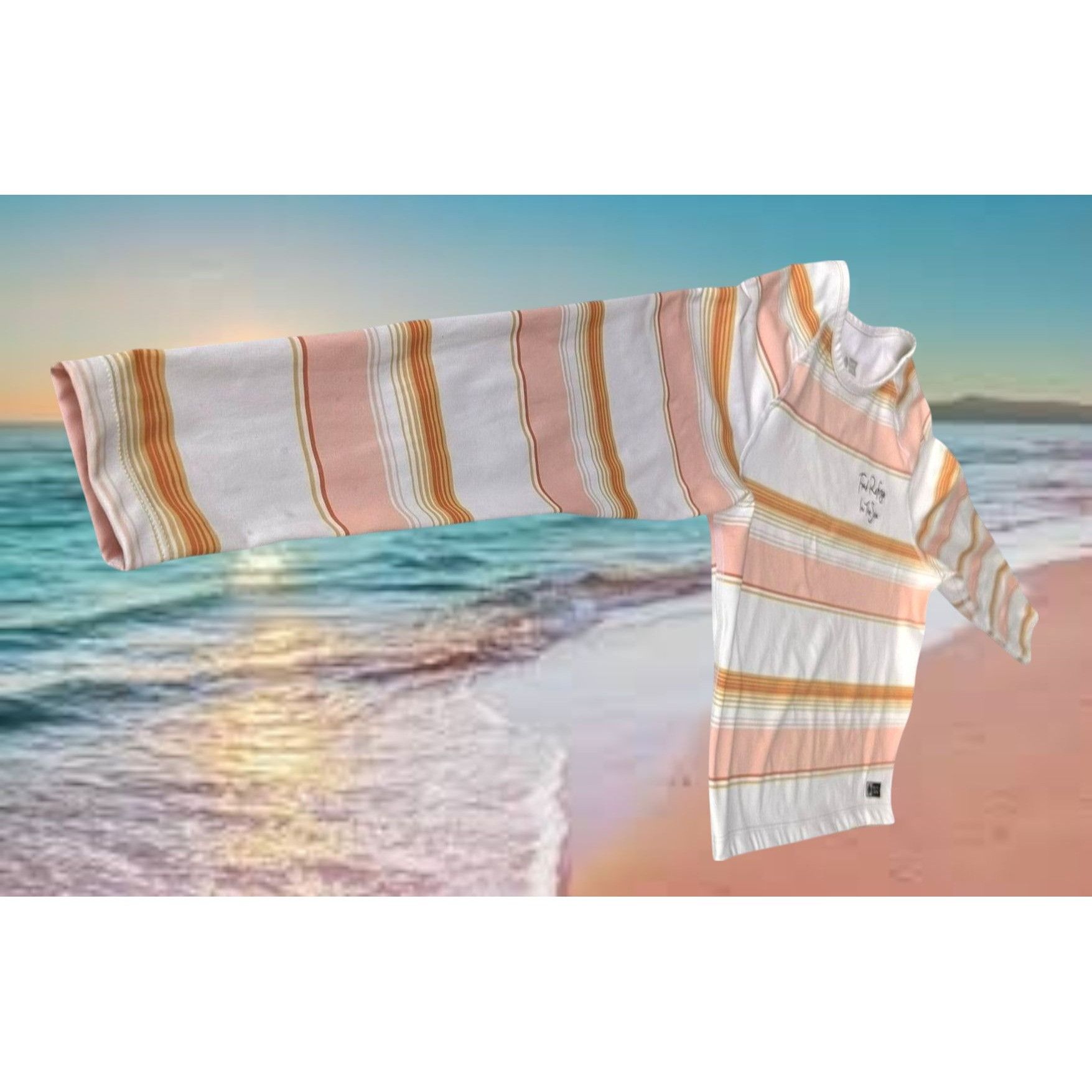 Other Salty Crew Long Sleeve Top Girls Large Striped Cream Refuge Size L / US 10 / IT 46 - 4 Thumbnail
