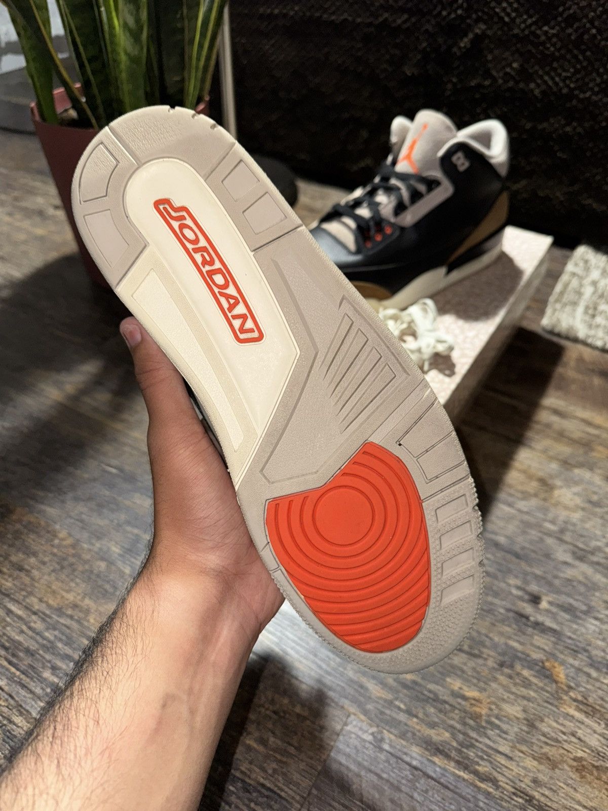 Jordan Brand Air Jordan 3 “Desert Elephant” – Size 13 OG Box/Cream Laces Size US 13 / EU 46 - 6 Thumbnail