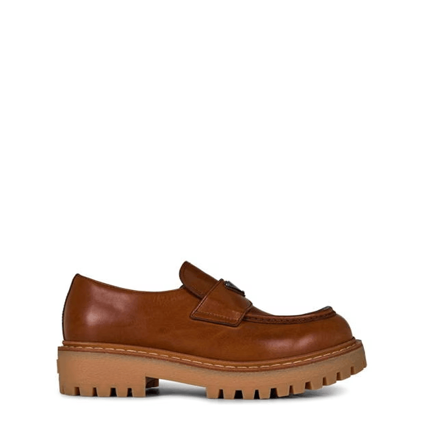 Prada Chocolate Lug Loafers Size US 8 / EU 41 - 1 Thumbnail