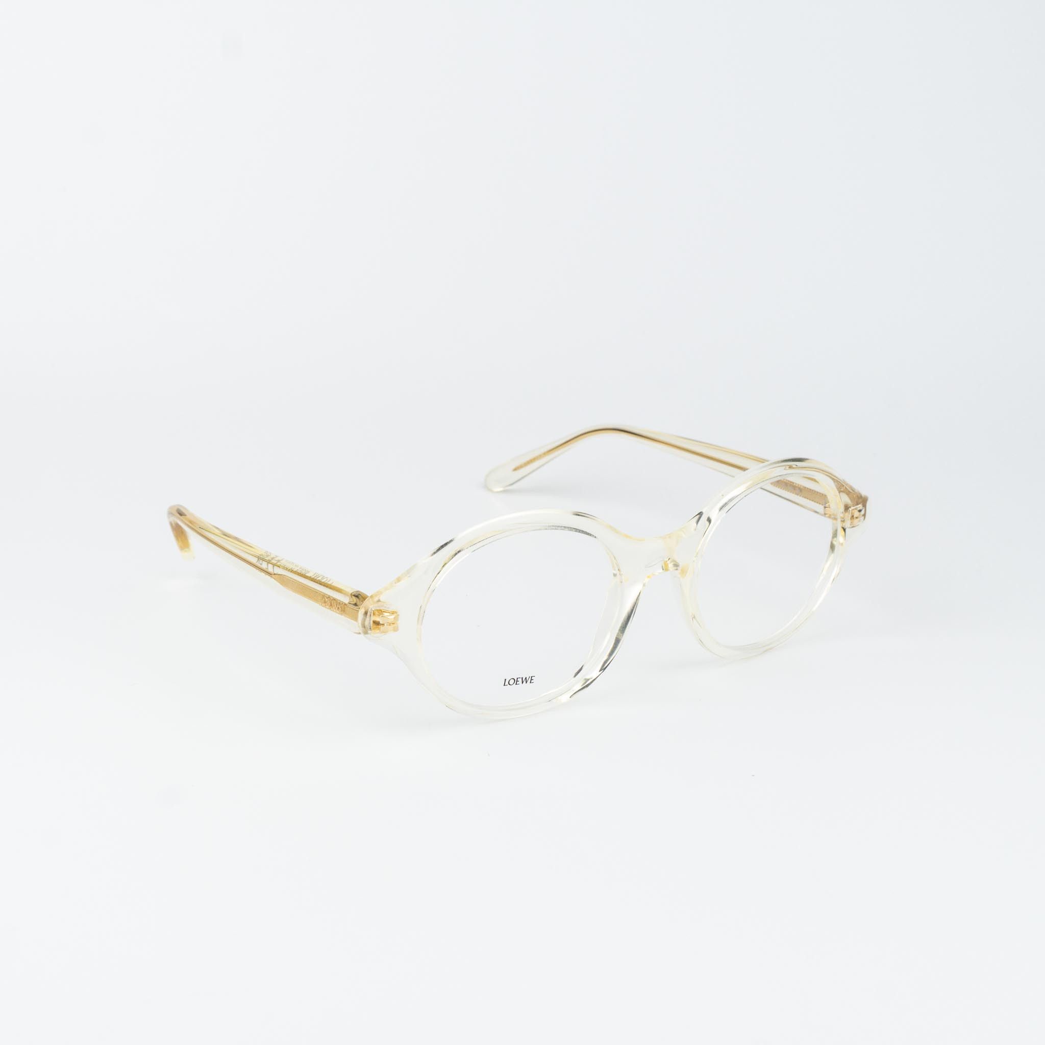 Loewe Loewe SLIM Women Eyeglasses Round LW50098I 057 NEW AUTHENTIC Size ONE SIZE - 2 Thumbnail