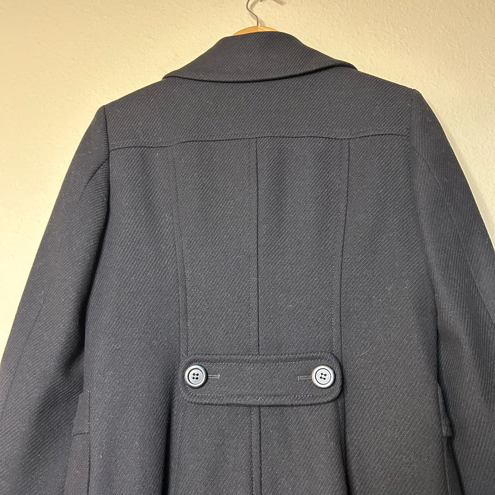 Sisley Sisley Coat Made in Italy Wool Blend Trench Lined Sz 42/US 6 Size M / US 6-8 / IT 42-44 - 5 Thumbnail