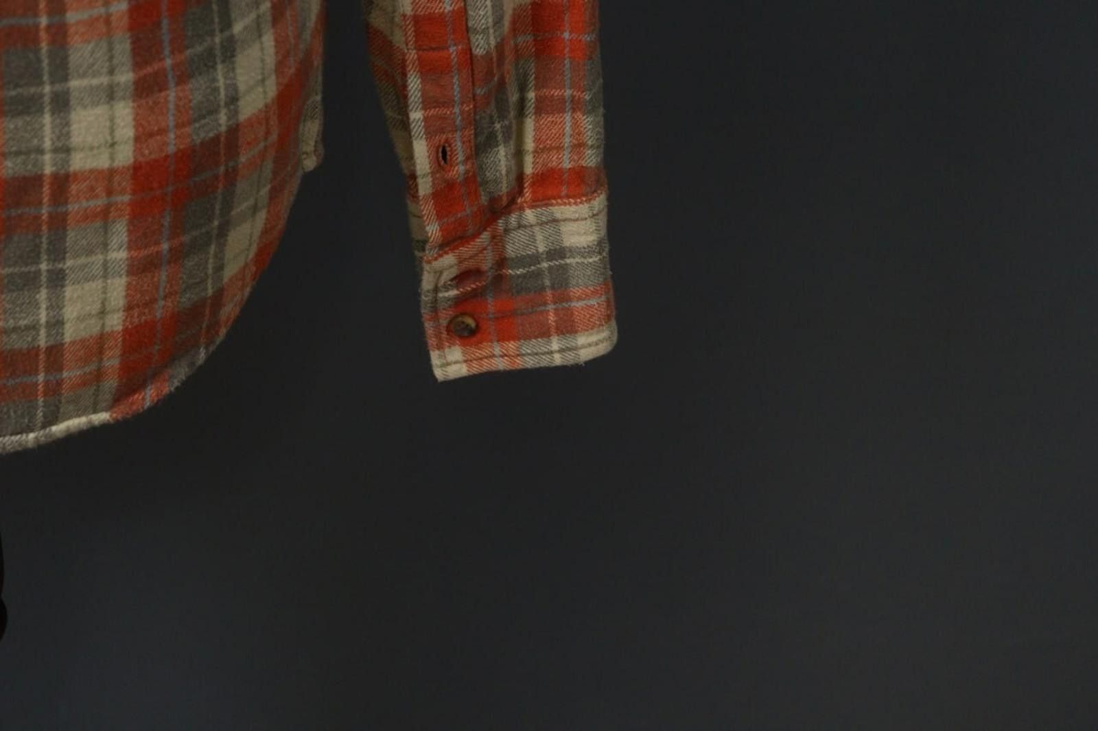 Designer Nudie Jeans Co Multi Plaid Cotton Front Shirt Size L Size US L / EU 52-54 / 3 - 11 Thumbnail