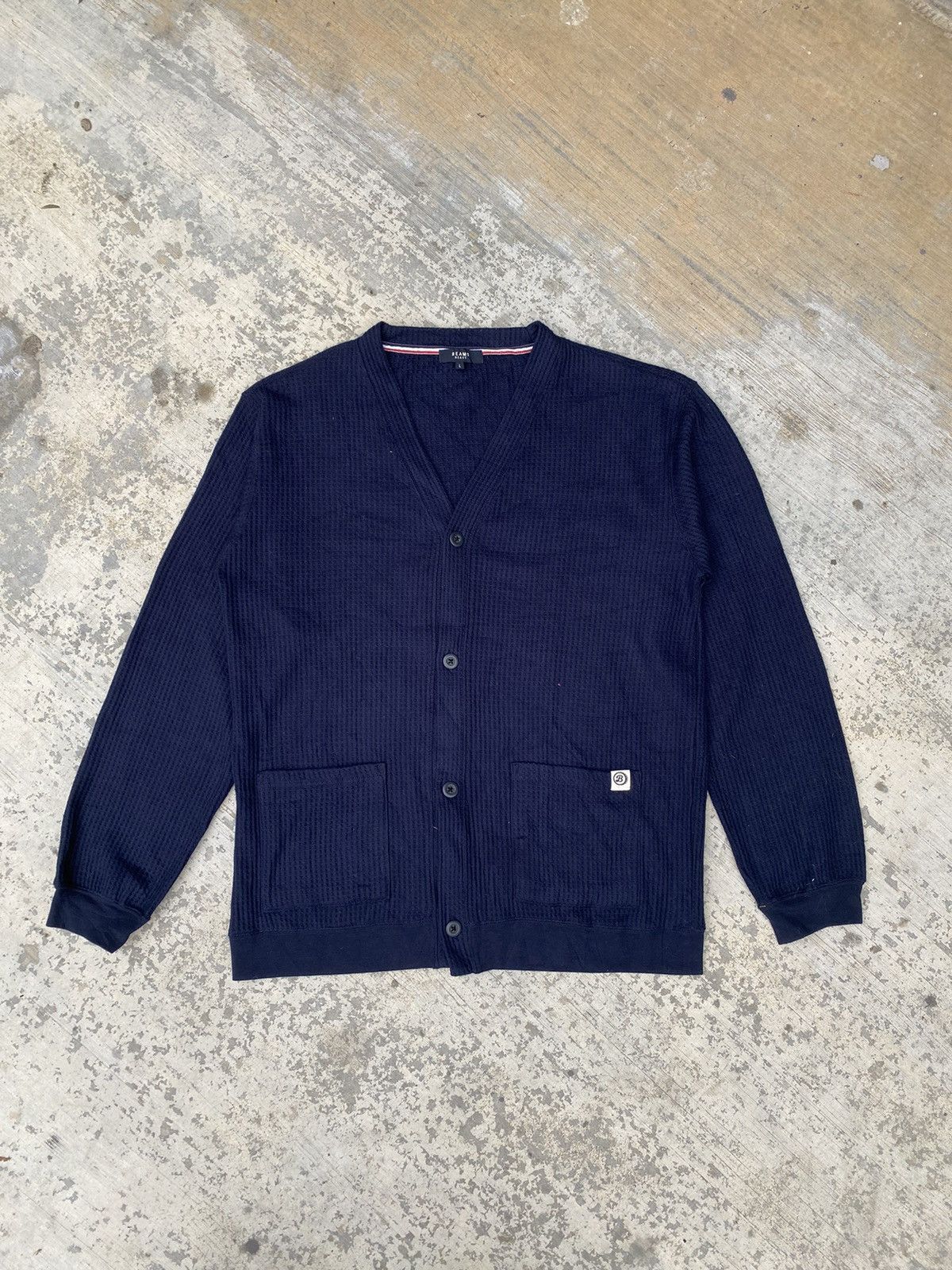 Beams Plus × Japanese Brand Beams Heart Cardigan Size US L / EU 52-54 / 3 - 1 Thumbnail