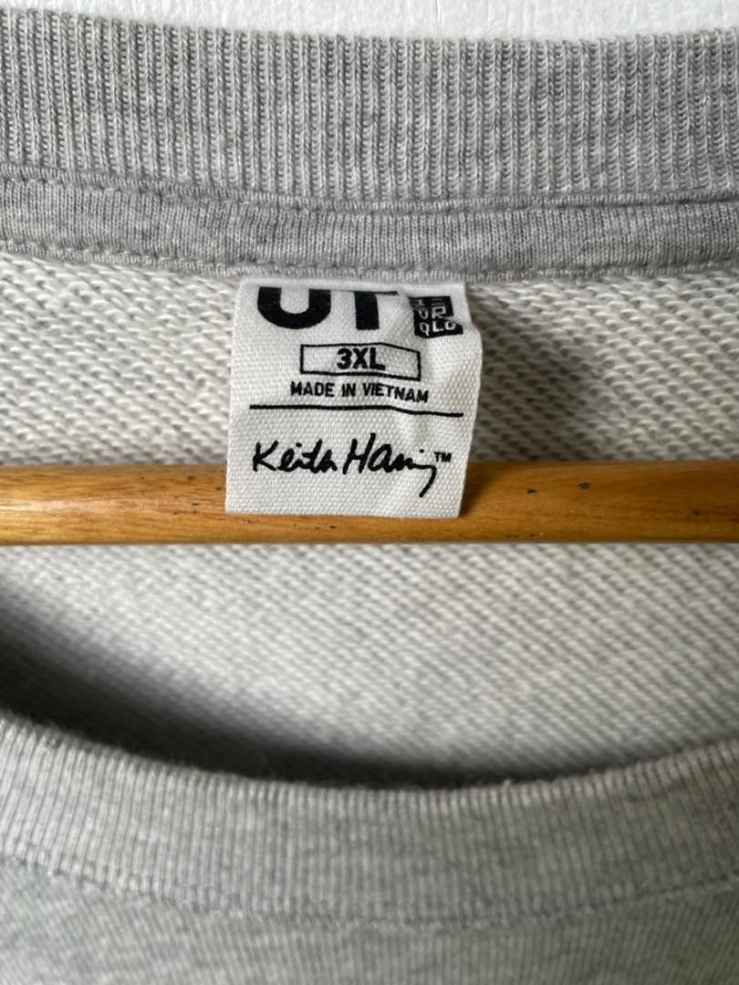 Keith Haring Desiger Collab Keith Haring X UT Big Logo Sweatshirt/L Size US XXL / EU 58 / 5 - 7 Thumbnail